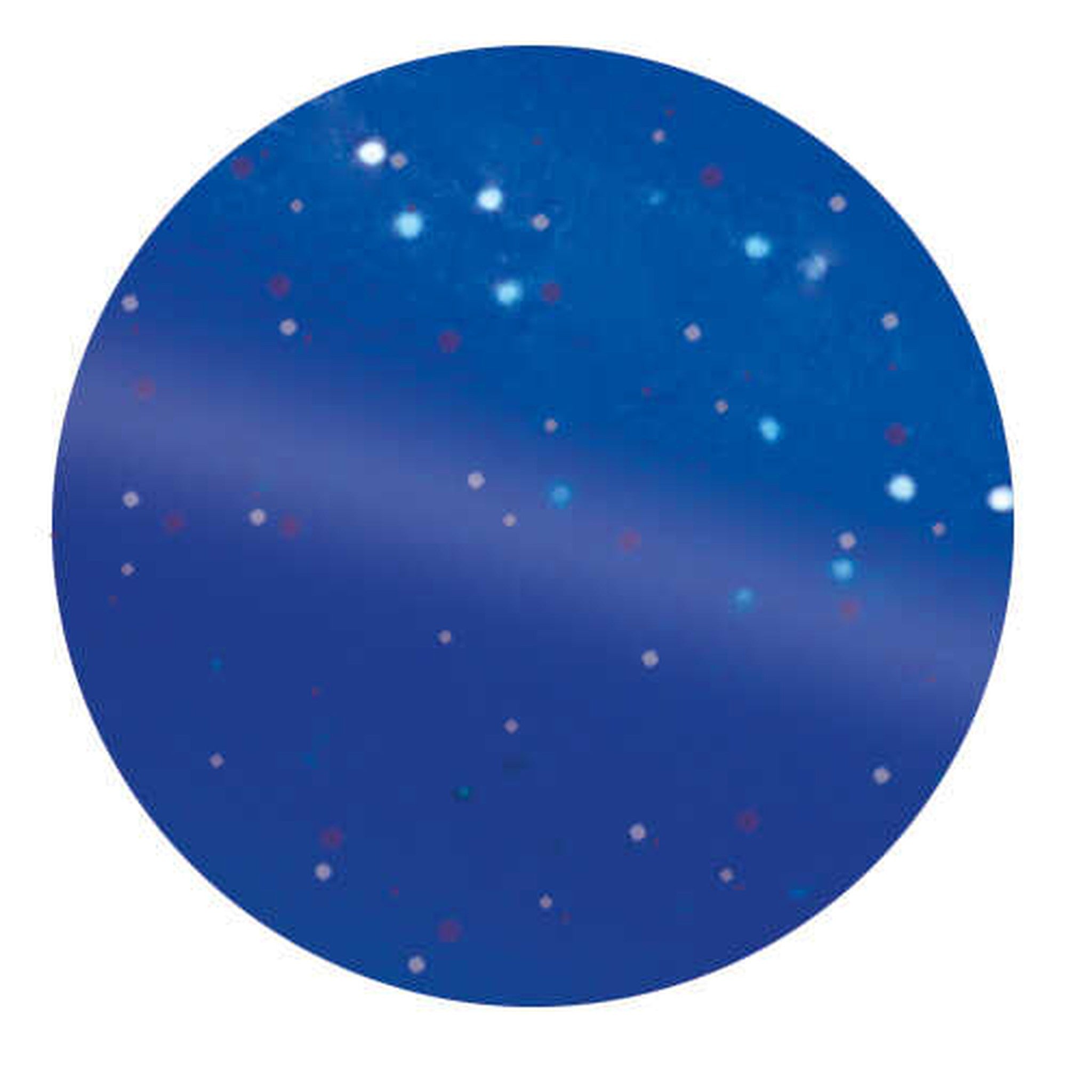 Hippo-Tonic Round metallic neon fluo glitter curry comb Blue 700032006