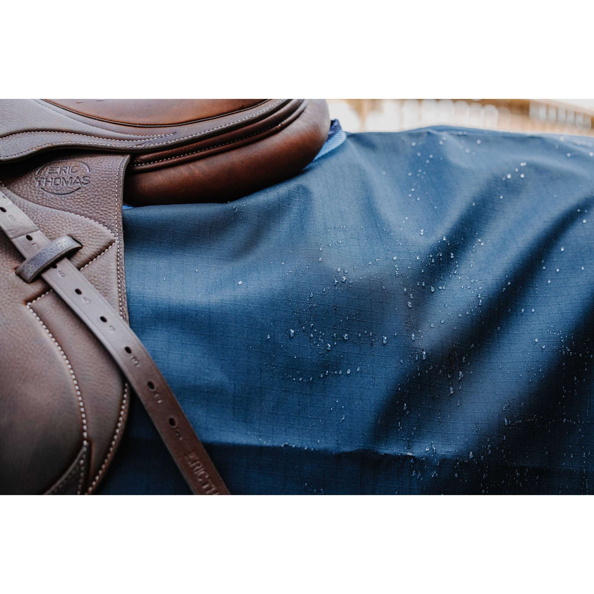 Riding World Eco 600D Exercise Sheet Navy blue 400241155