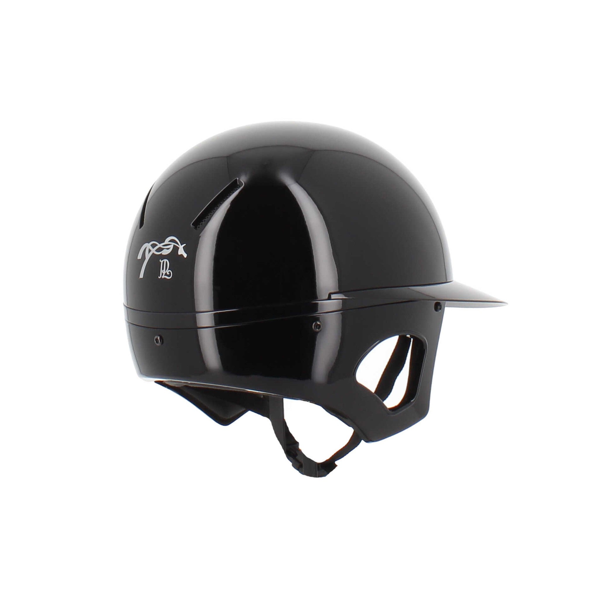 Penelope by Freejump Glossy Helmet with Long Visor Black/shiny black - 990801012_packshot_4