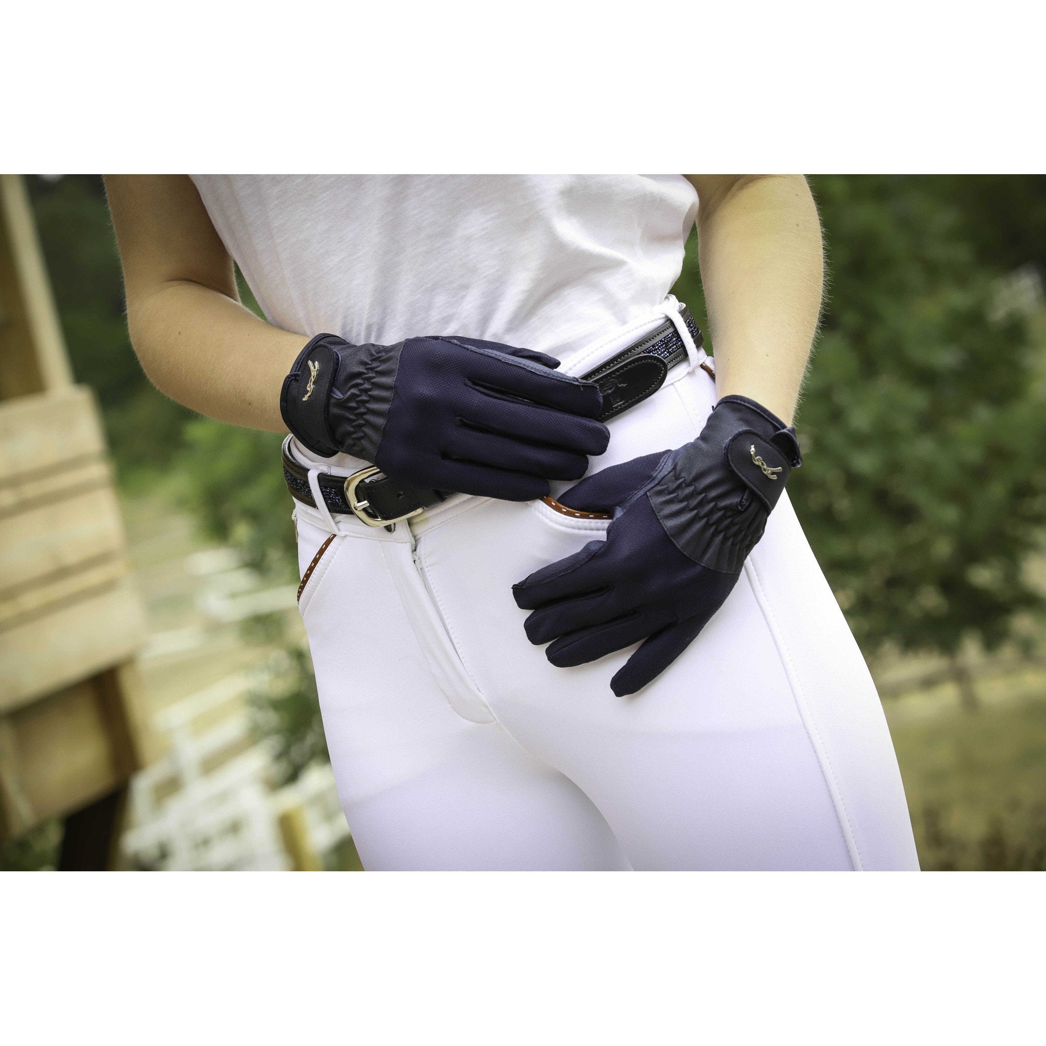 Pénélope Winter Gloves Navy blue 930800775
