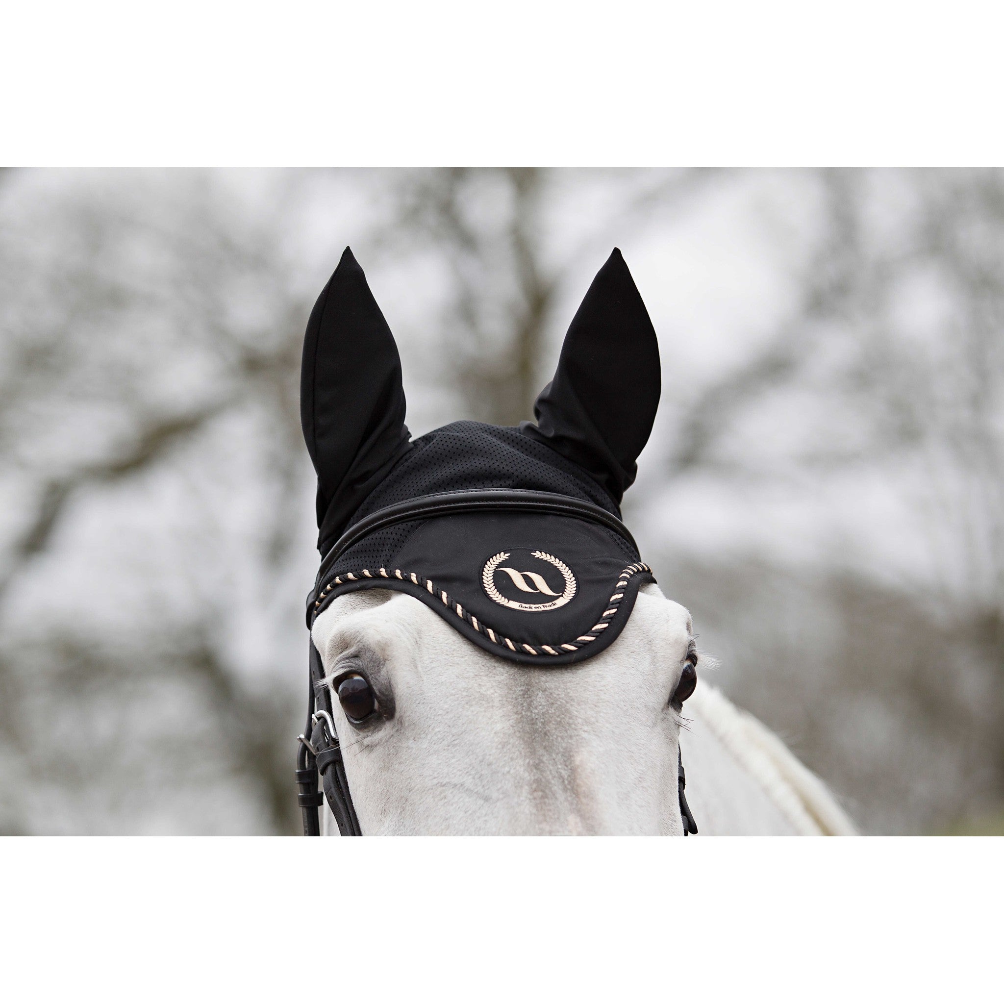 Back on Track Fly mask Black b24020003