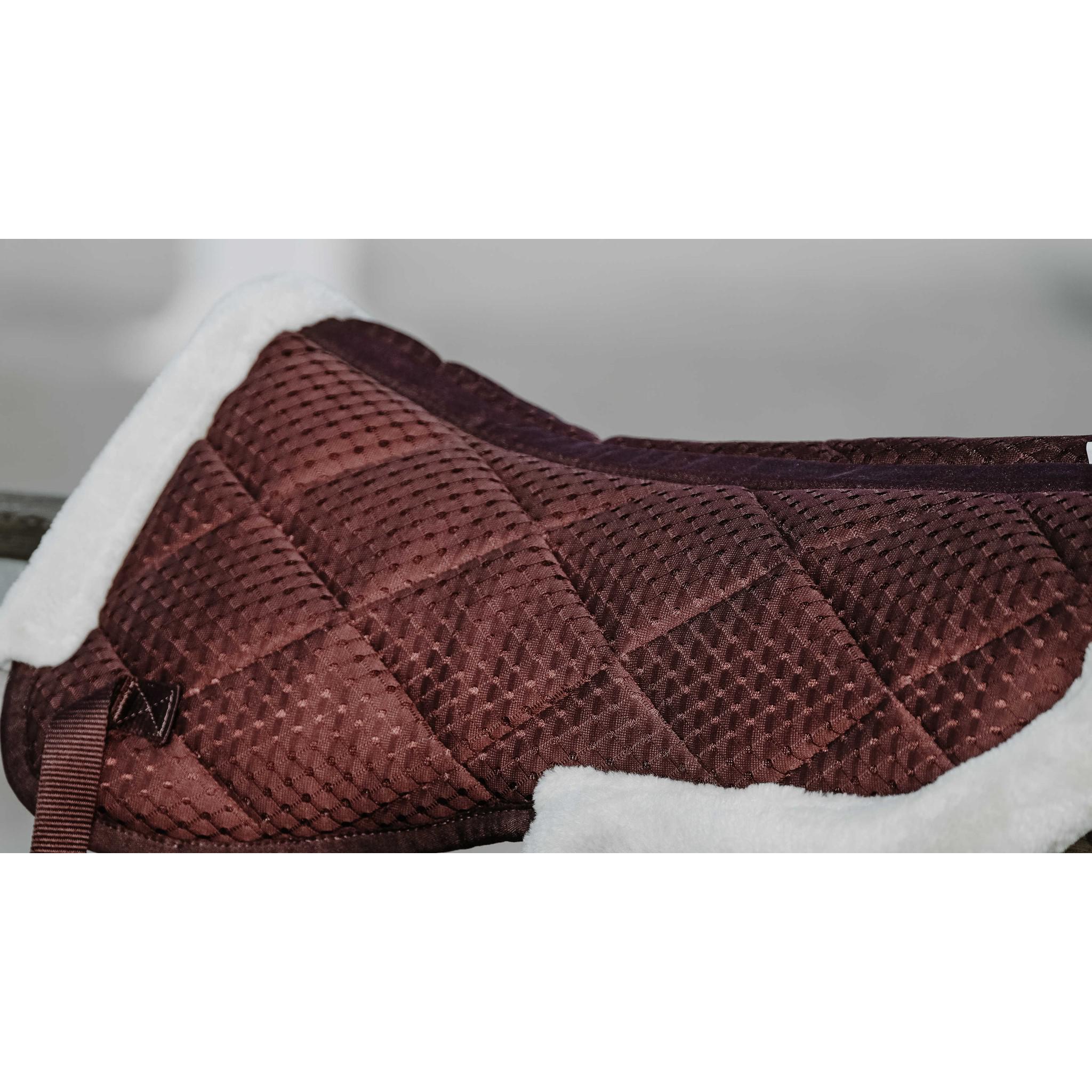 EQUITHÈME Pro air back Pad Burgundy 206070033
