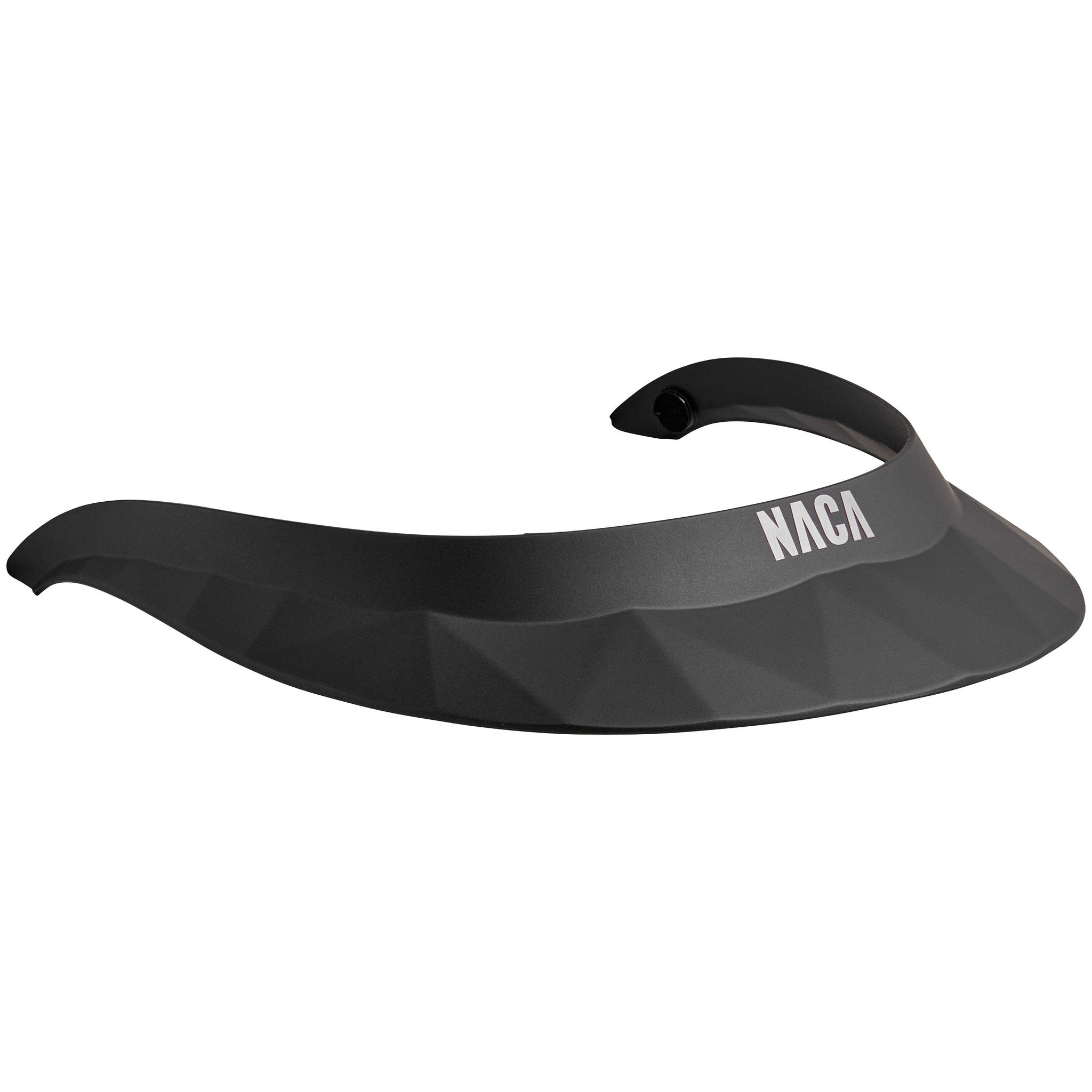 NACA Matte Wide Visor - Black/silver grey - 990073102_packshot_1
