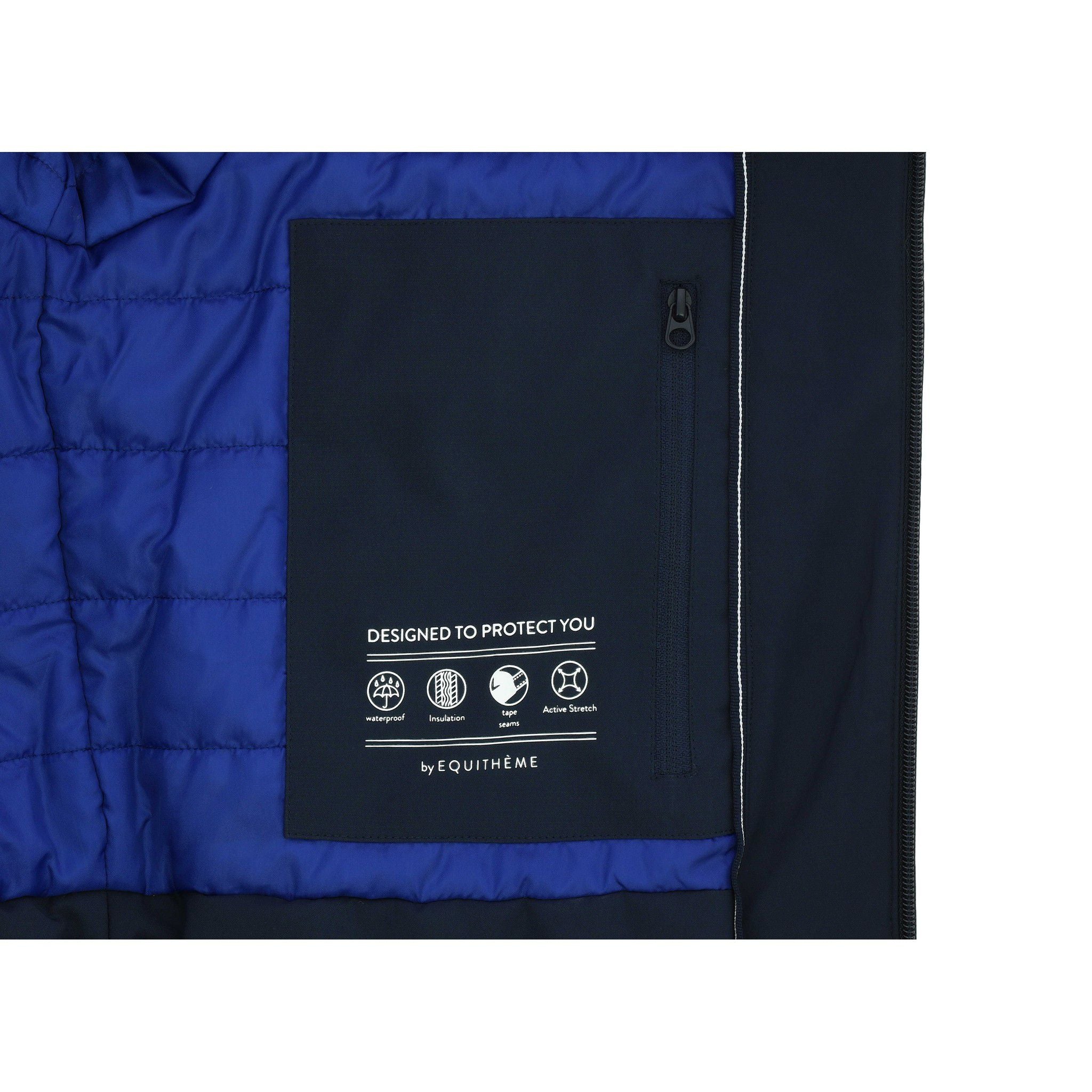 EQUITHÈME Baptiste Parka - Men Navy blue 978726073