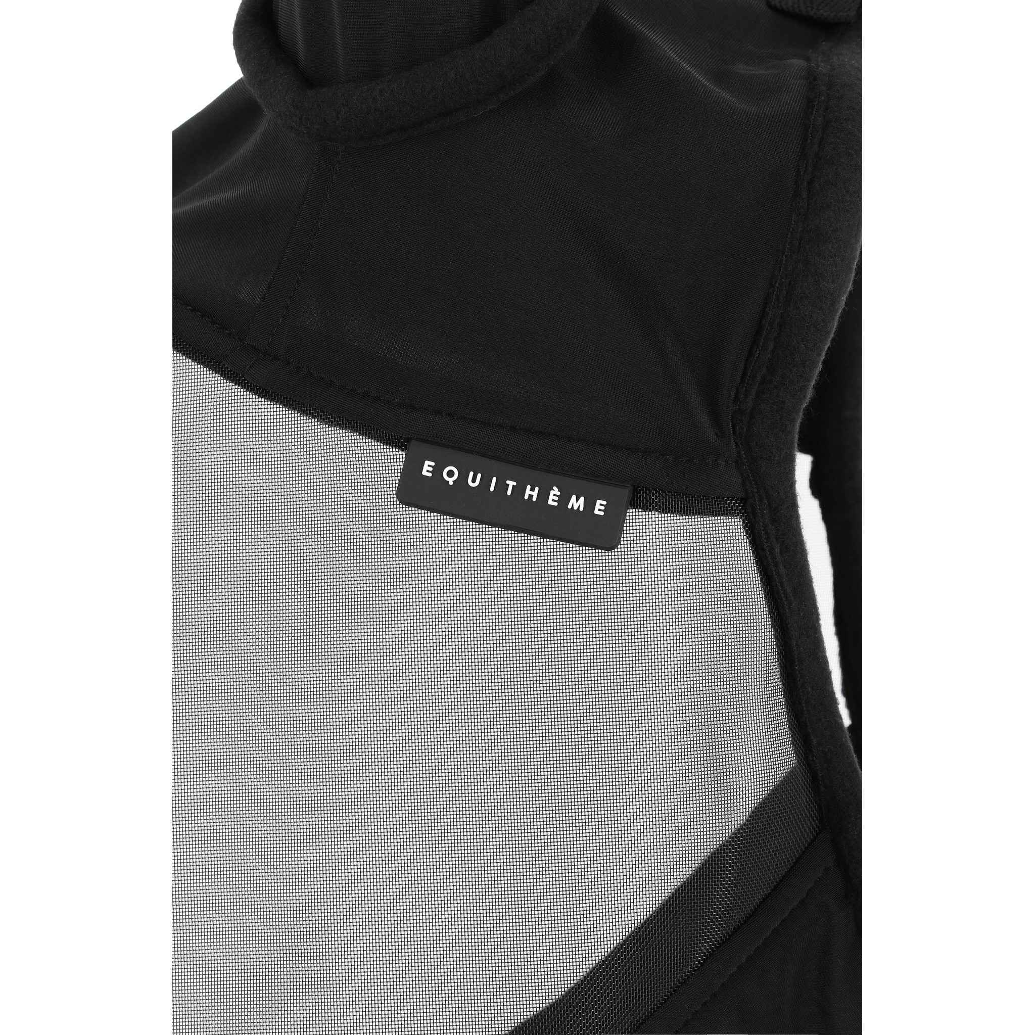 EQUITHÈME Soft UV Protection Fly Mask Black 306030203
