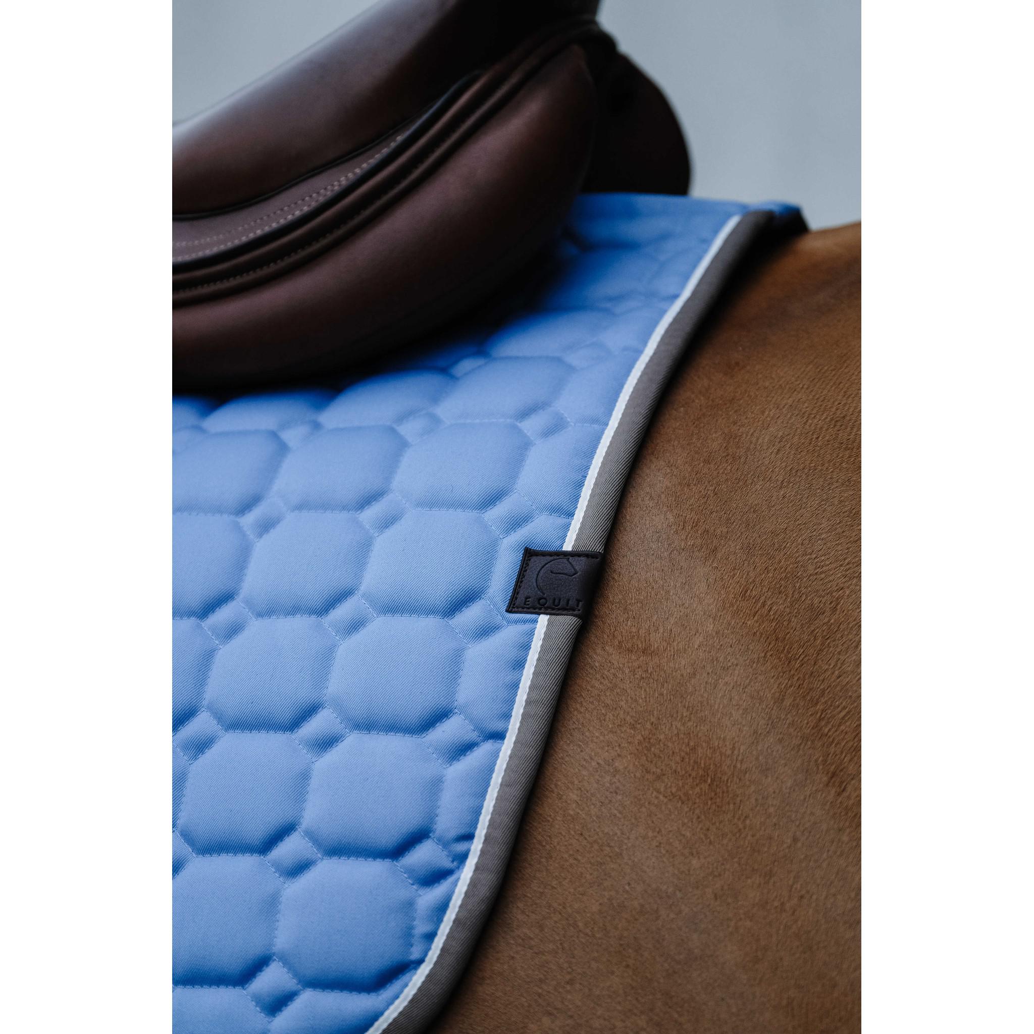 EQUITHÈME Orion saddle pad - All purpose Blue/light blue 204774012