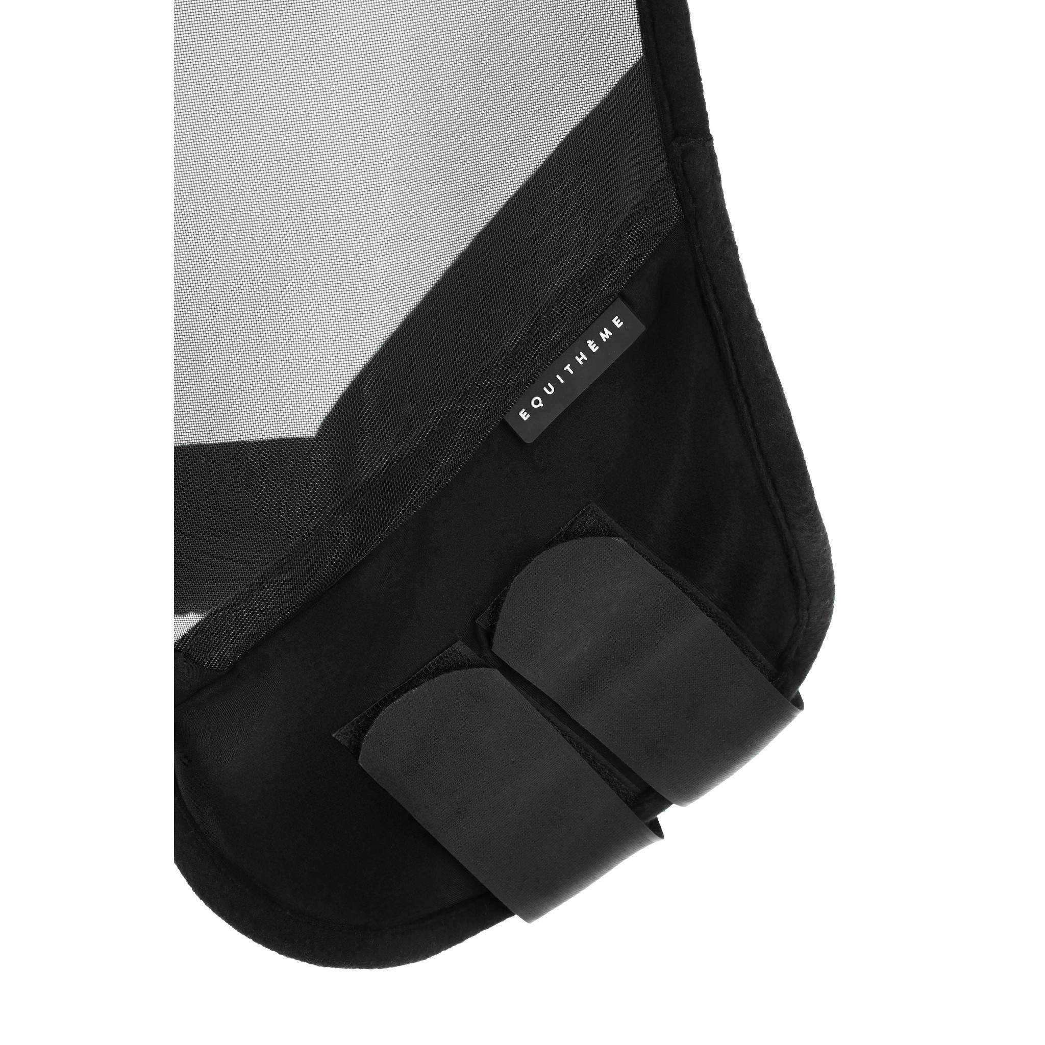 EQUITHÈME Soft UV Protection Fly Mask Black 306019003