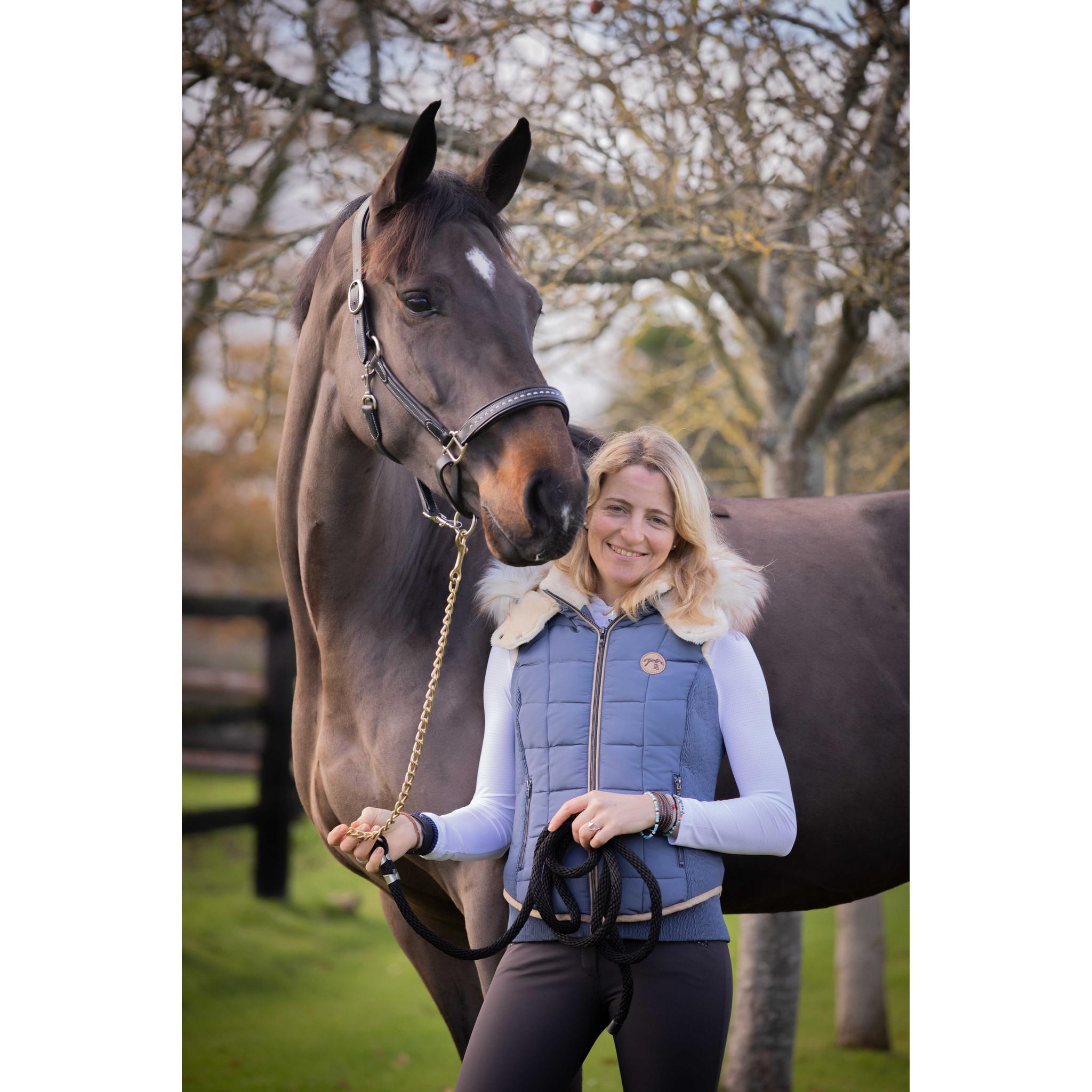 Pénélope New Roge Padded Jacket - Ladies Blue / gray 978806191