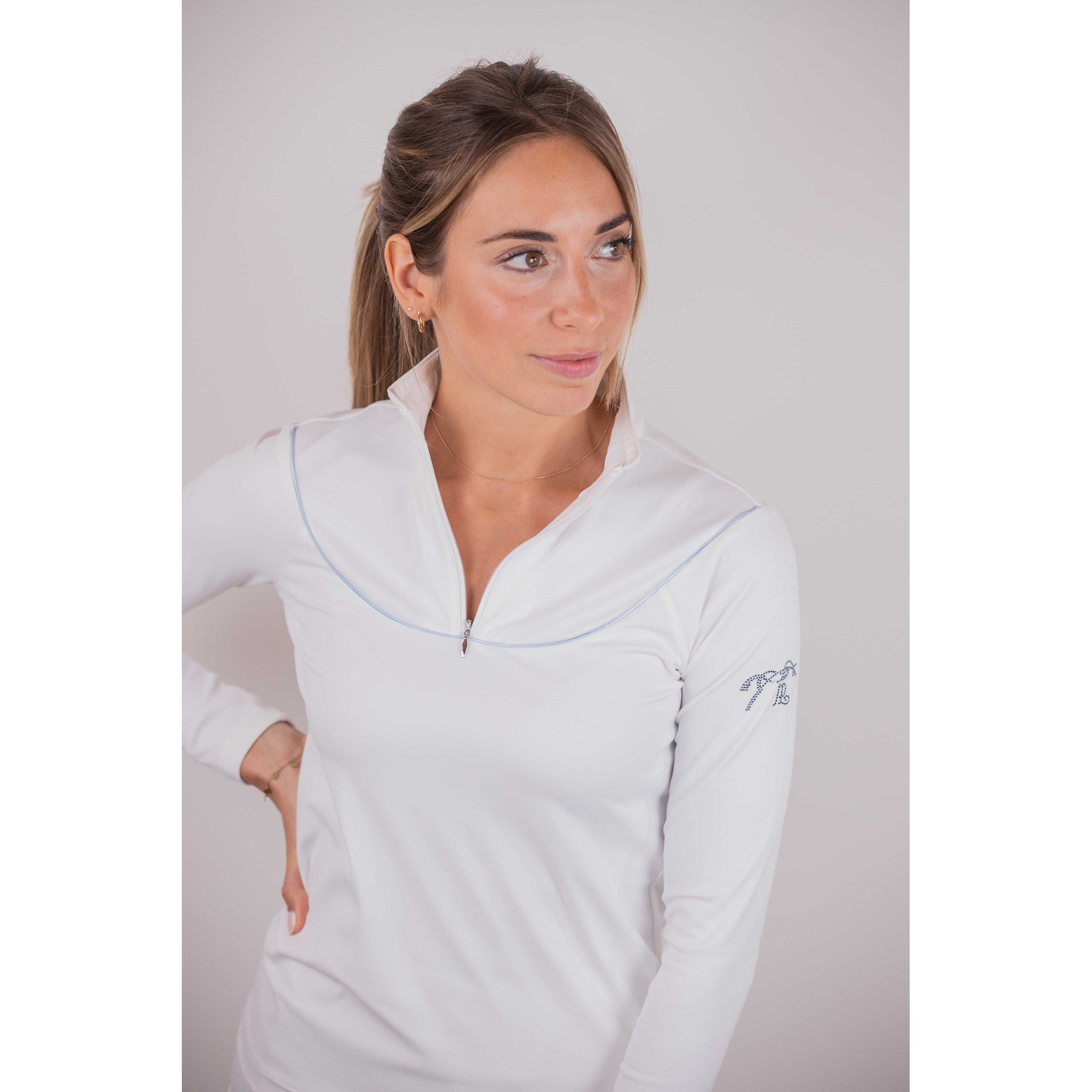 Pénélope Toscane Show Polo Shirt - Ladies White 987921011
