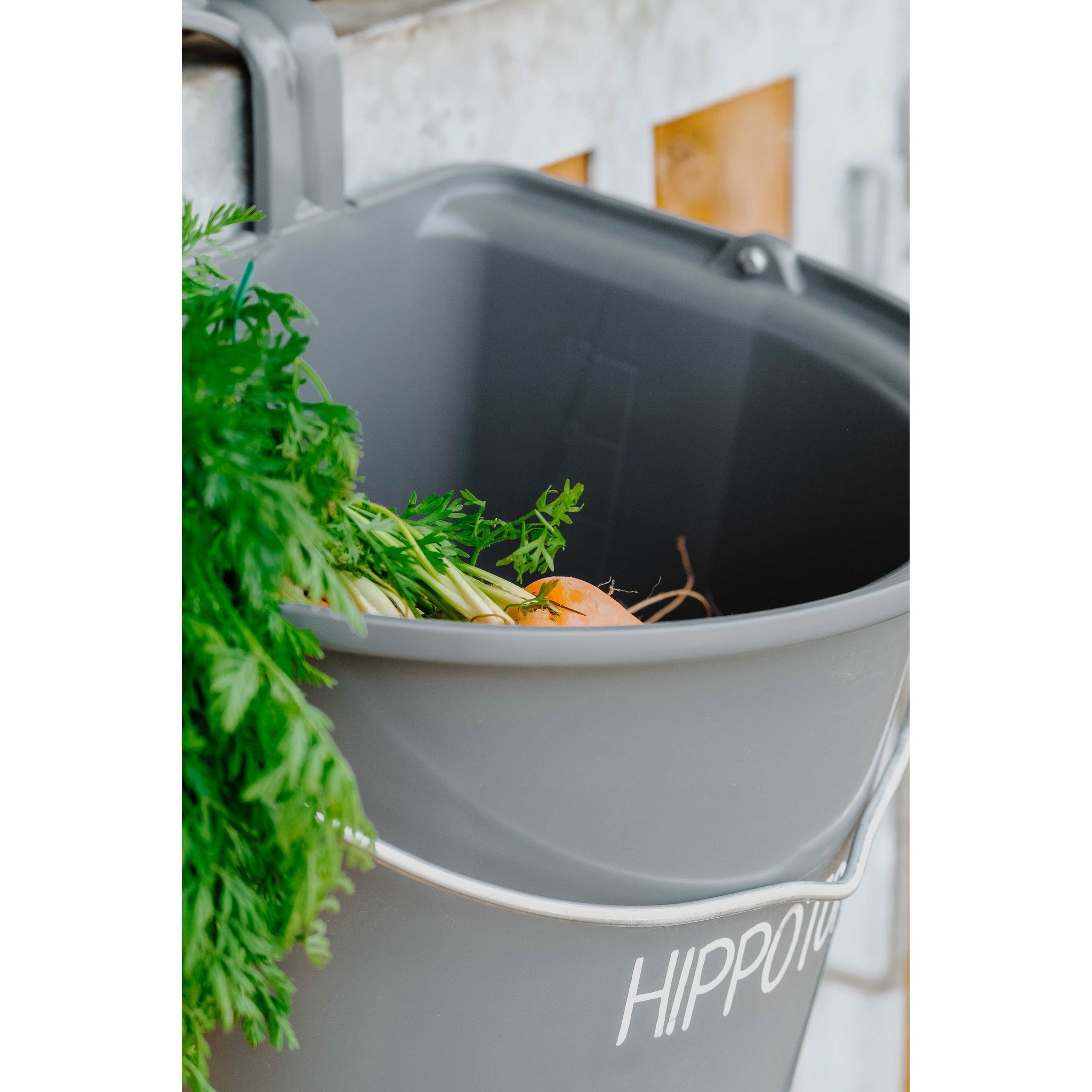 Hippo-Tonic Feeder with Hooks and Handle Dark grey 704199031