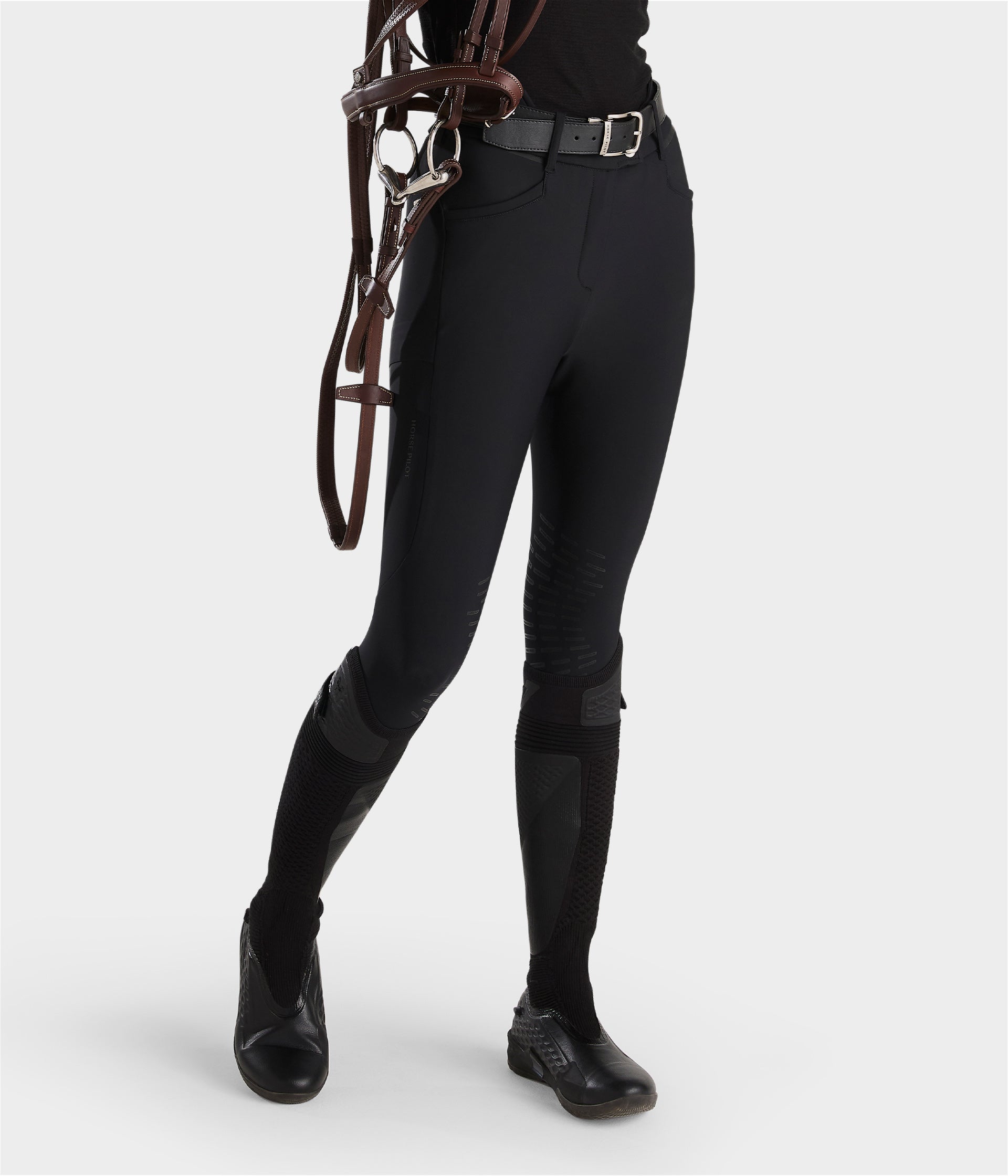 Horse Pilot X Perform Iconic Breeches Women - Black