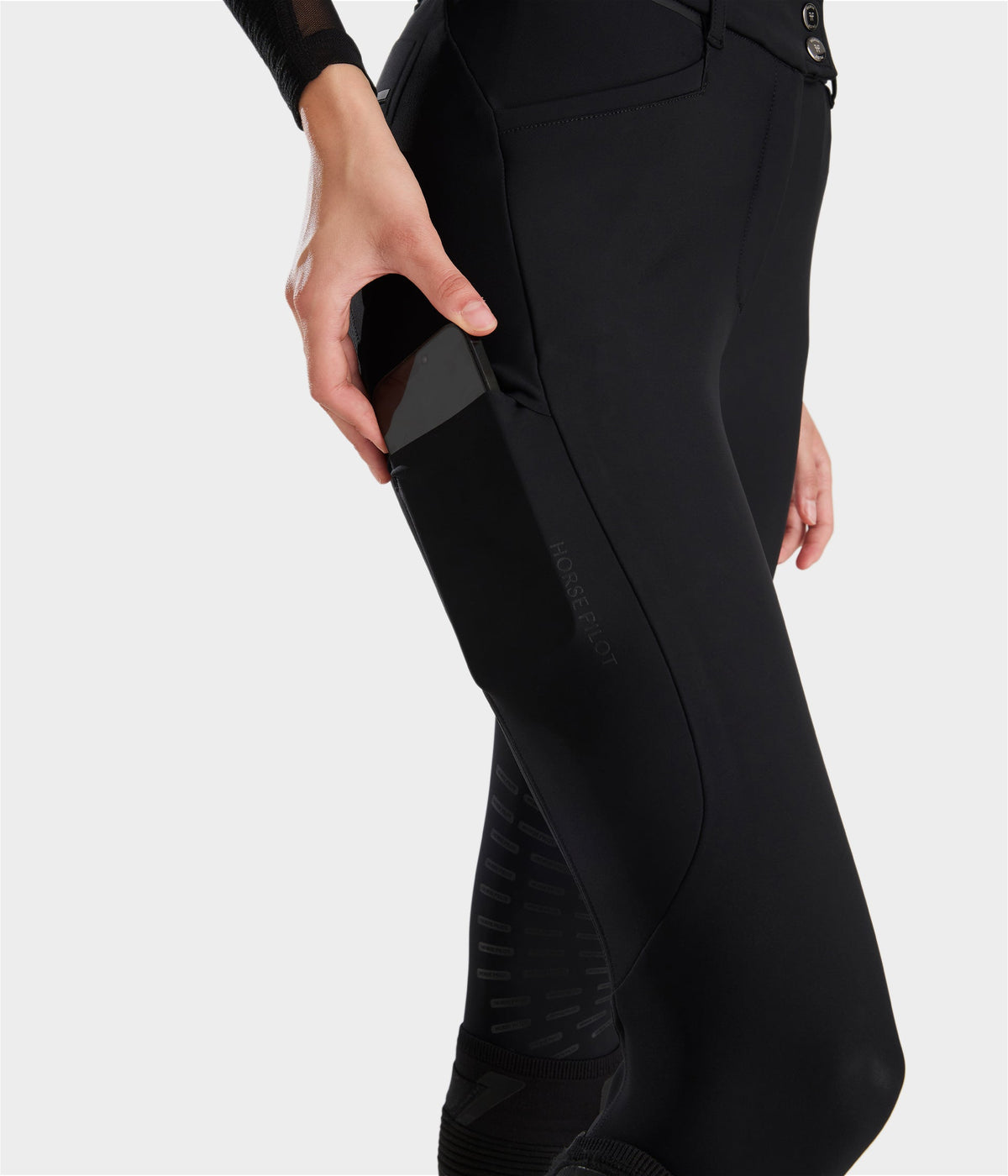Horse Pilot X Perform Iconic Breeches Women - Black
