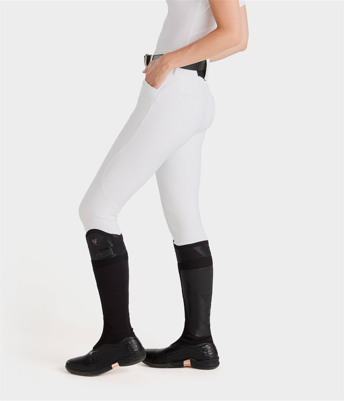 Horse Pilot X Perform Iconic Breeches Women - White