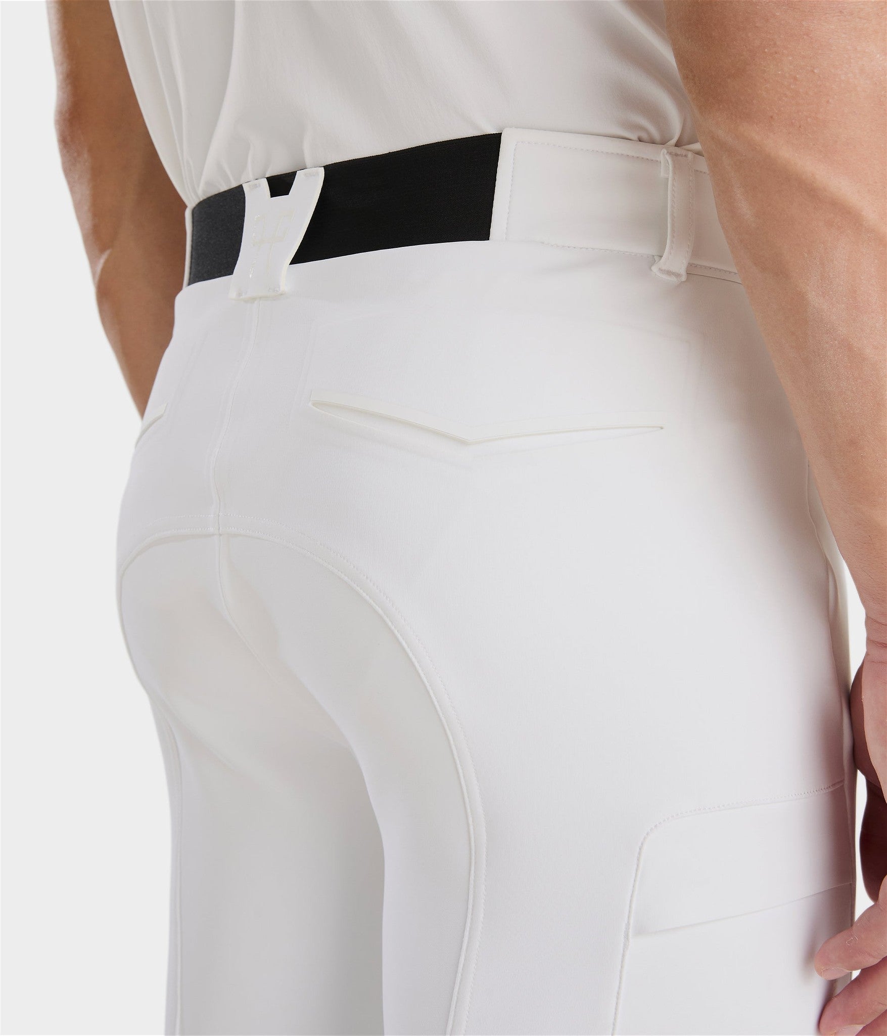 Horse Pilot X Perform Iconic Breeches Men - White