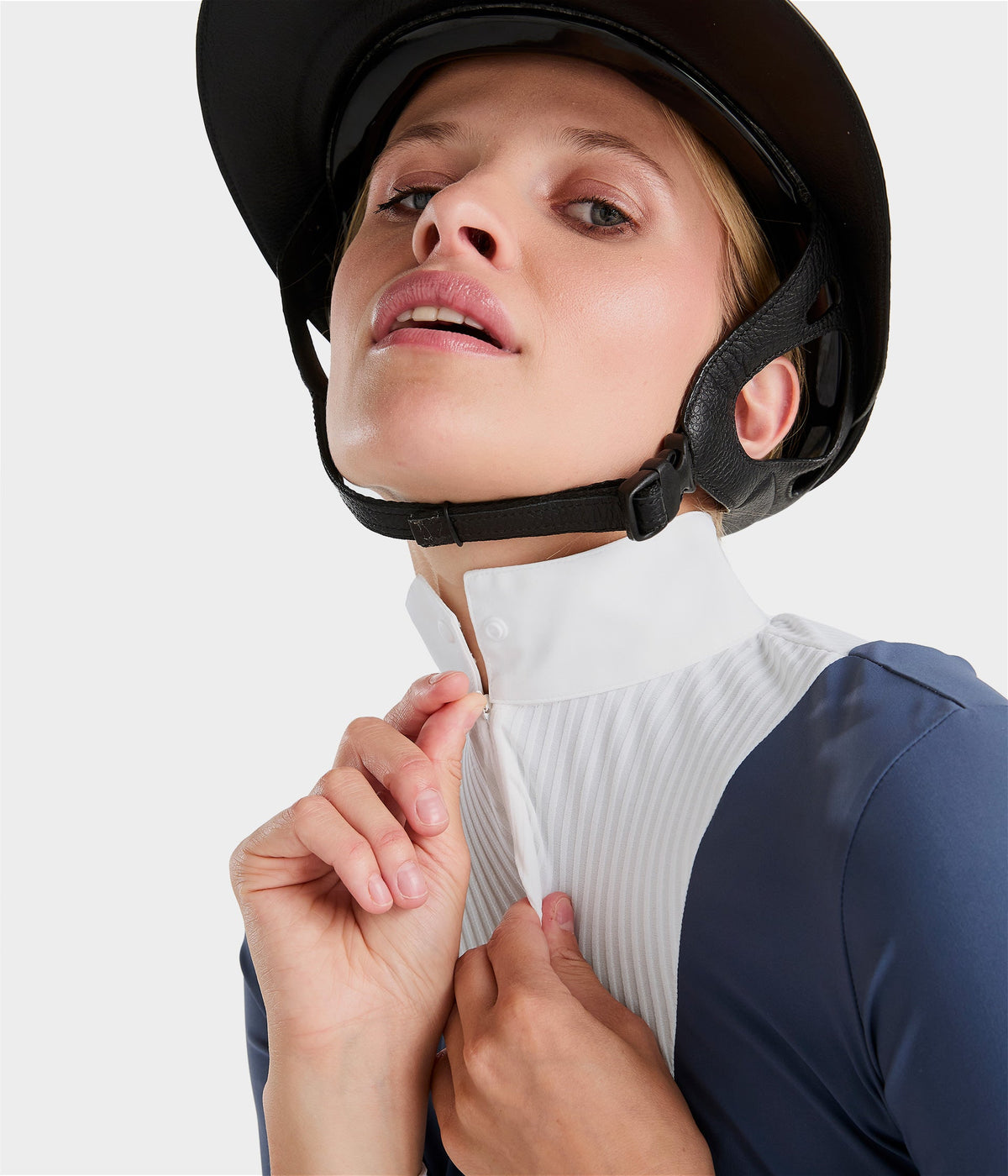 Horse Pilot Aeris Competition Shirt LS Women - Vintage Indigo