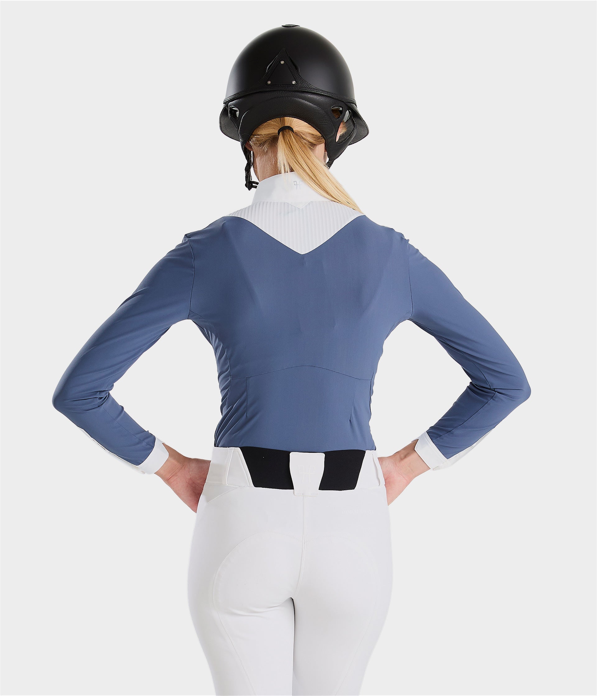 Horse Pilot Aeris Competition Shirt LS Women - Vintage Indigo