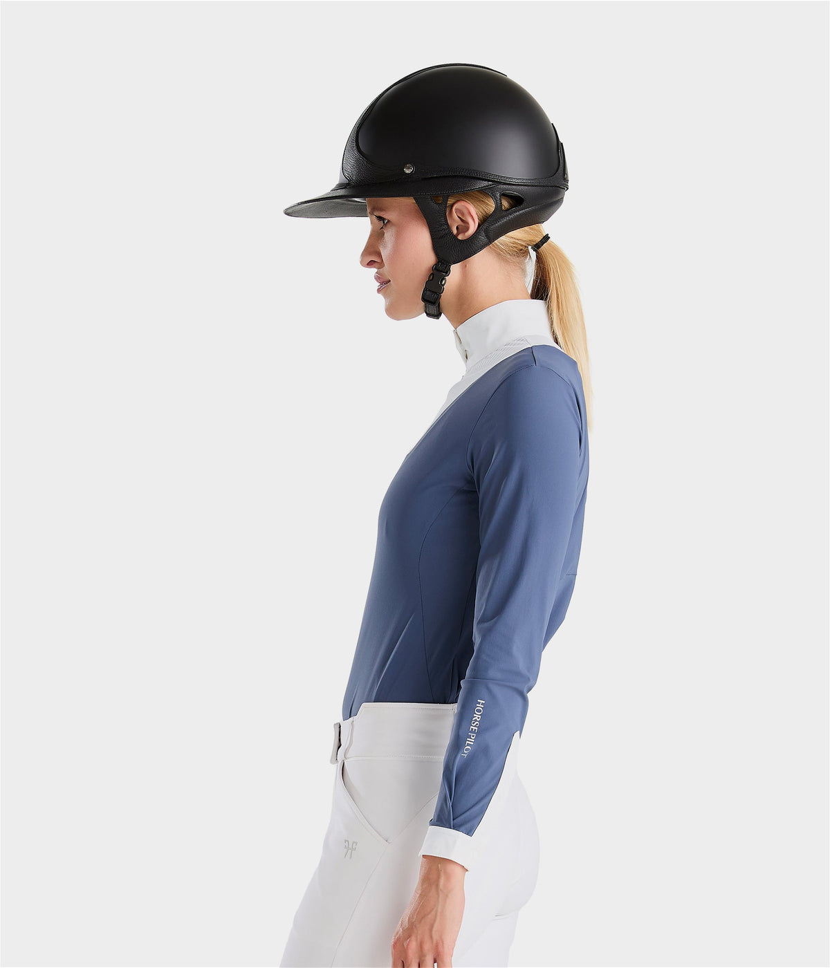 Horse Pilot Aeris Competition Shirt LS Women - Vintage Indigo