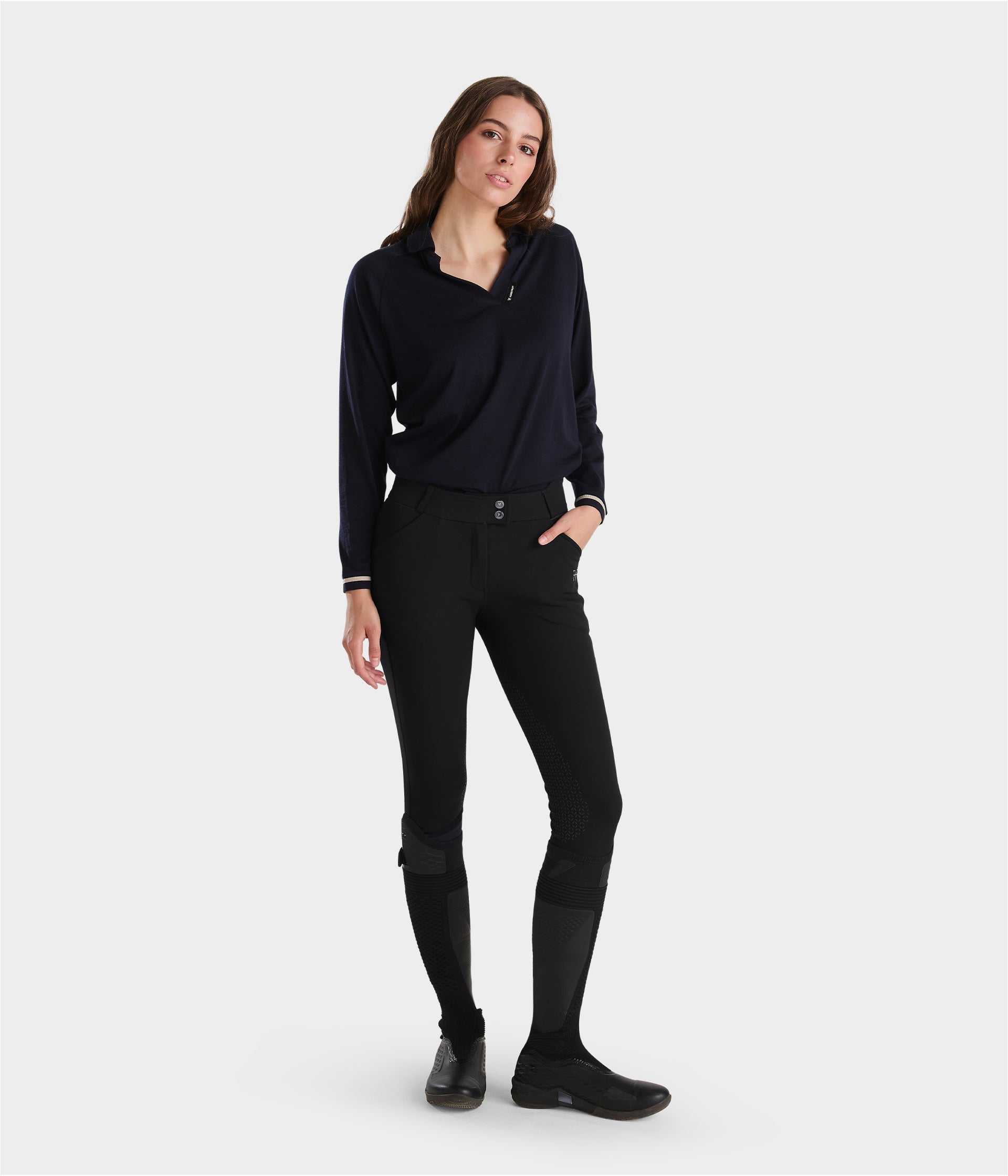 HORSE PILOT X prime full seat pant women - Soft Brown