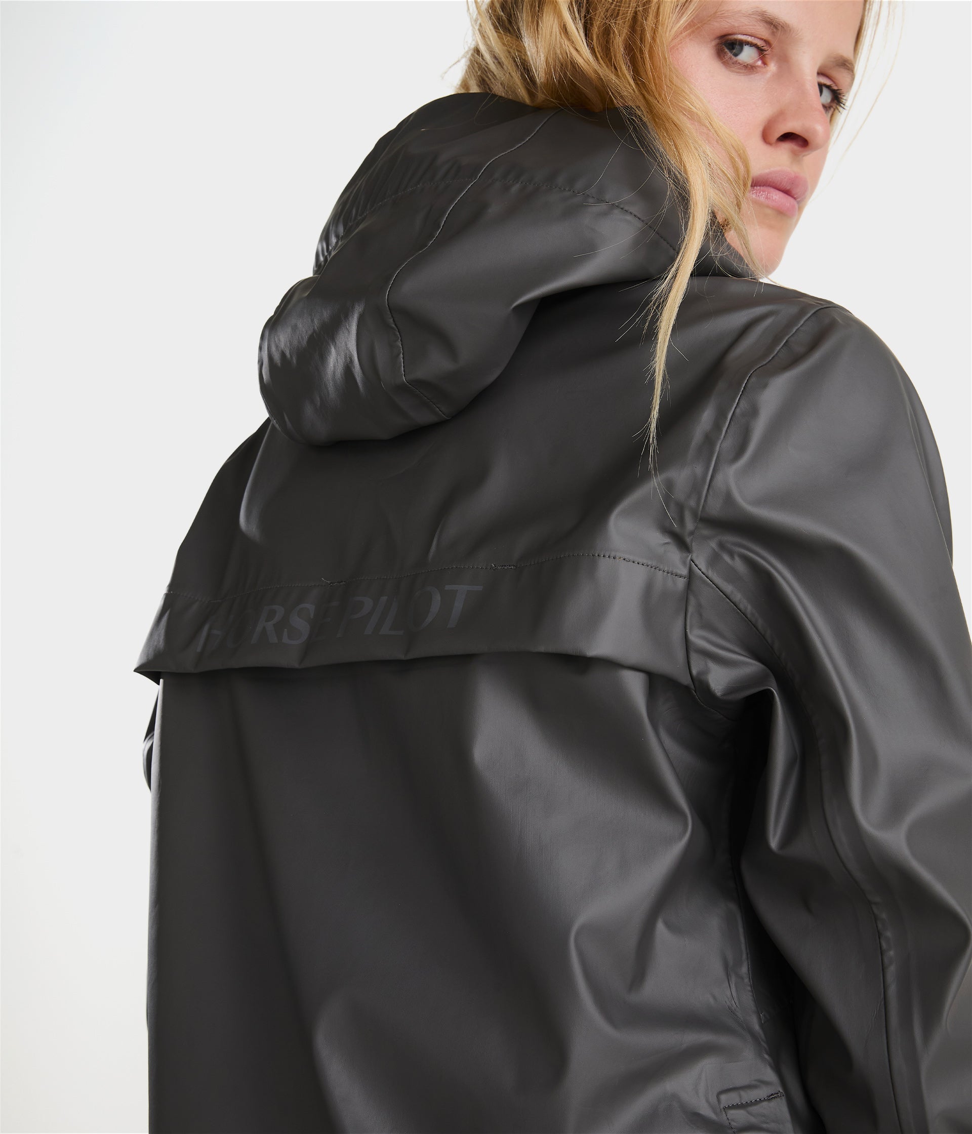 Horse Pilot Raintech Jacket Women - Iron