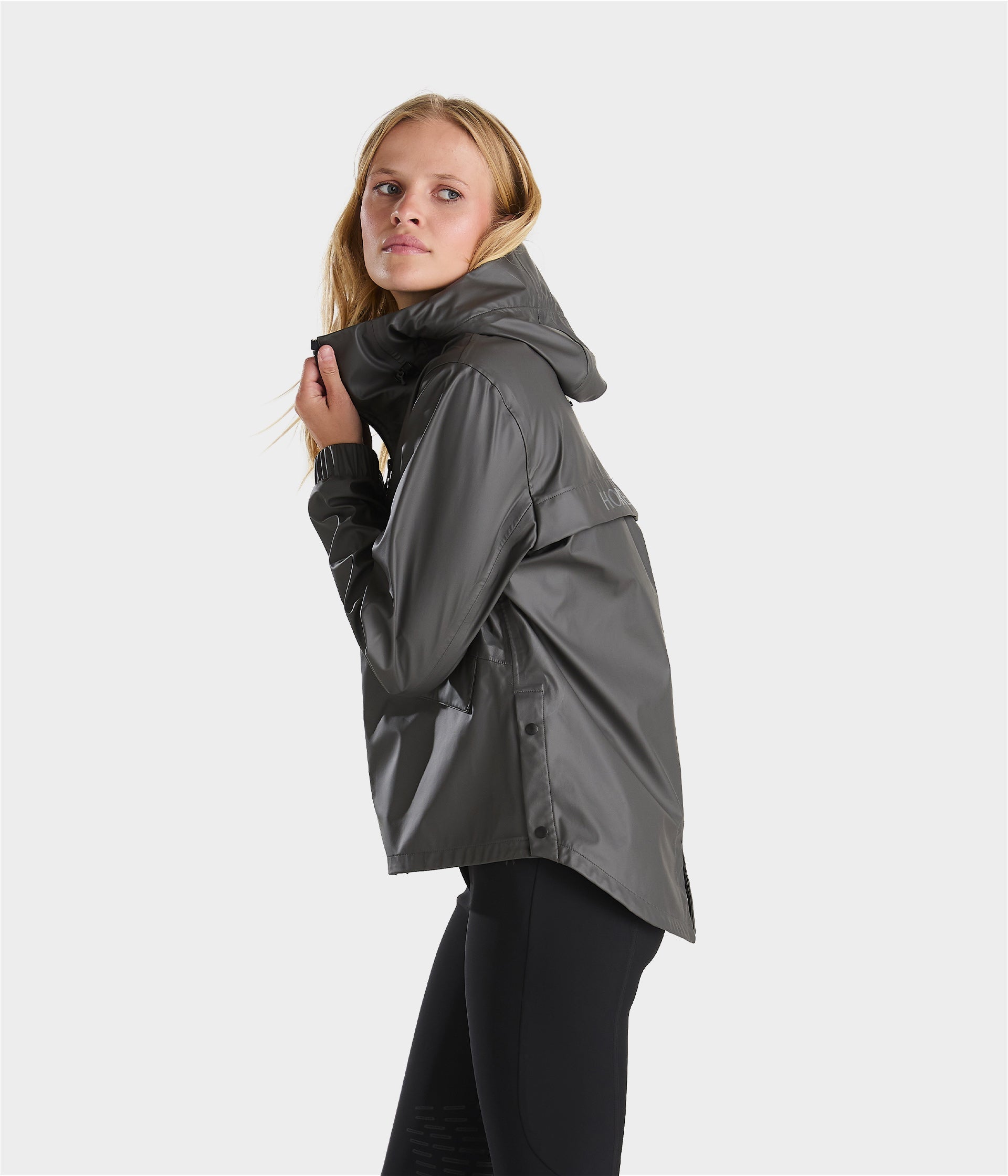 Horse Pilot Raintech Jacket Women - Iron