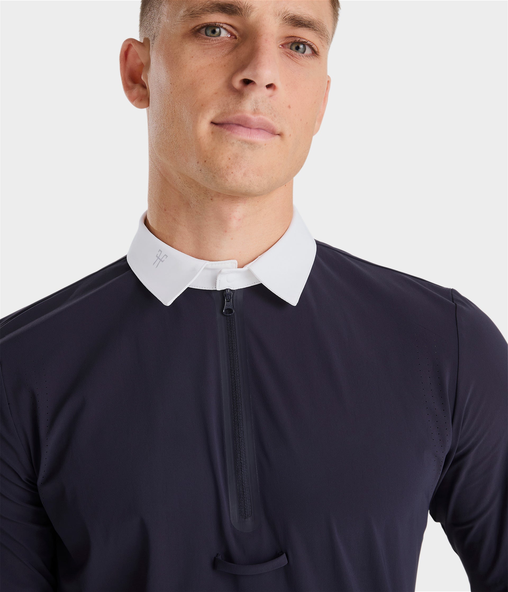 Horse Pilot Aeris Competition Polo SS Men - White