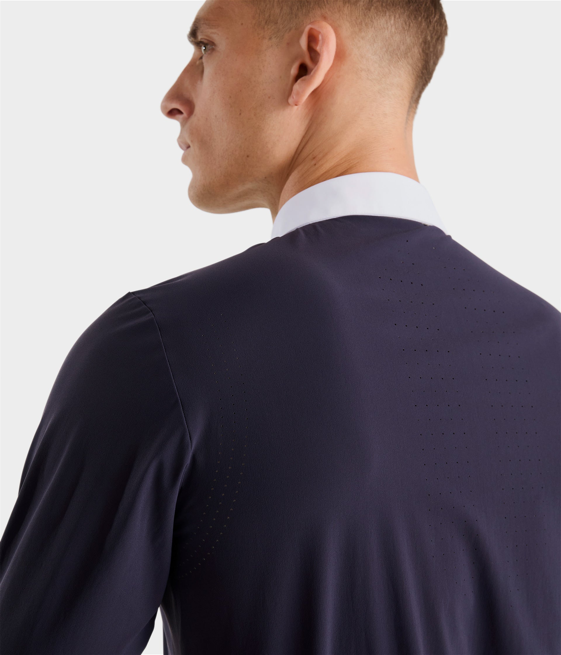 Horse Pilot Aeris Competition Polo SS Men - White