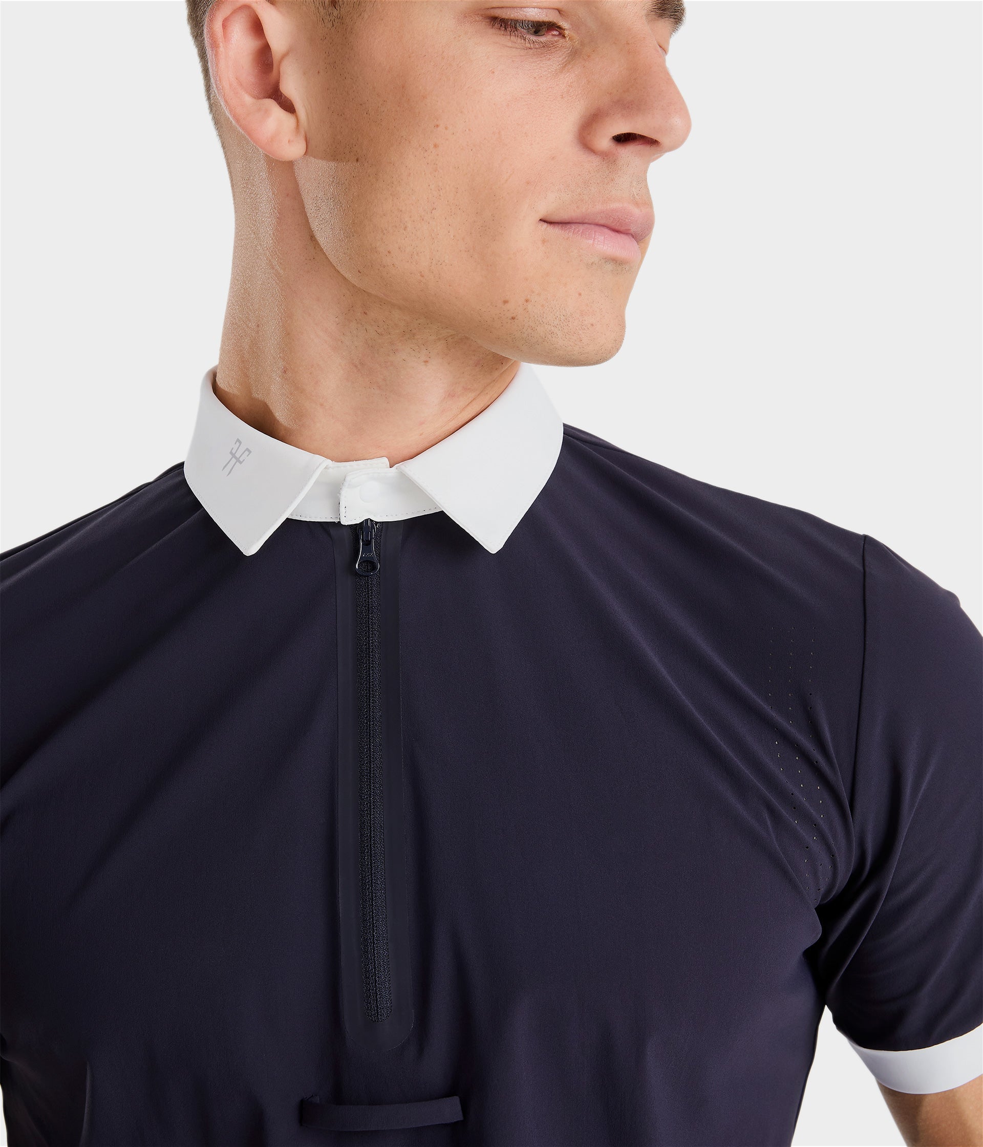HORSE PILOT Aeris competition Polo SS Men - Dark Night