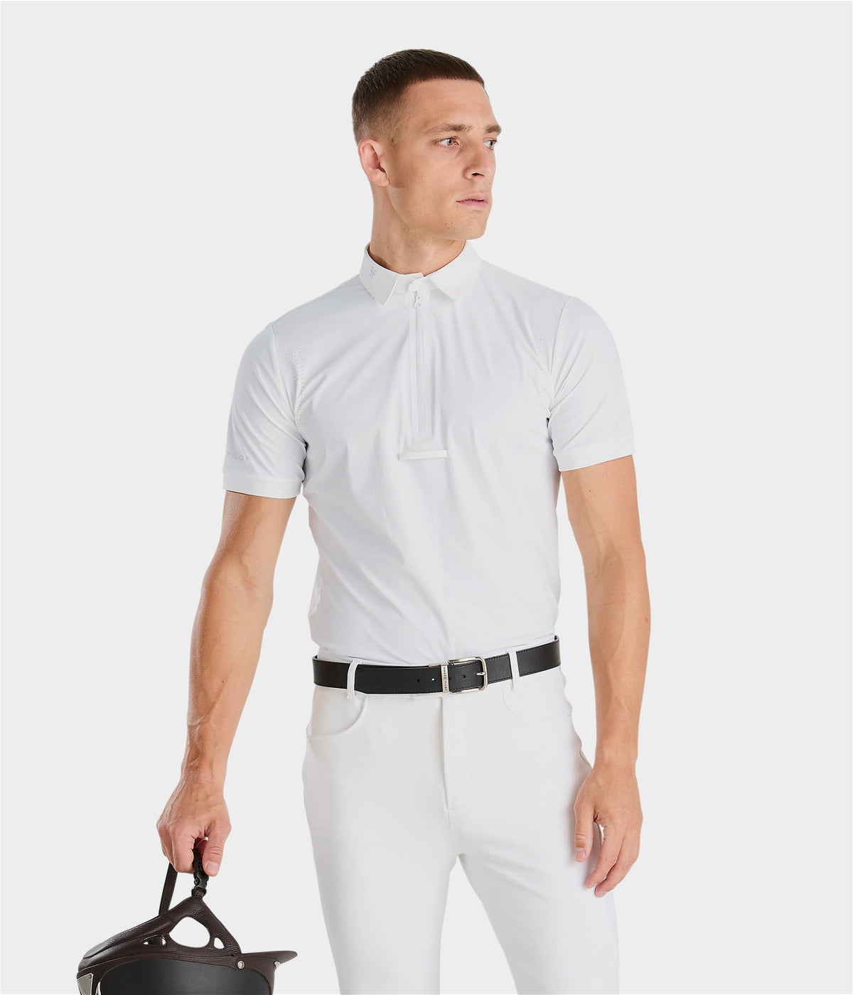 Horse Pilot Aeris Competition Polo SS Men - Dark Night
