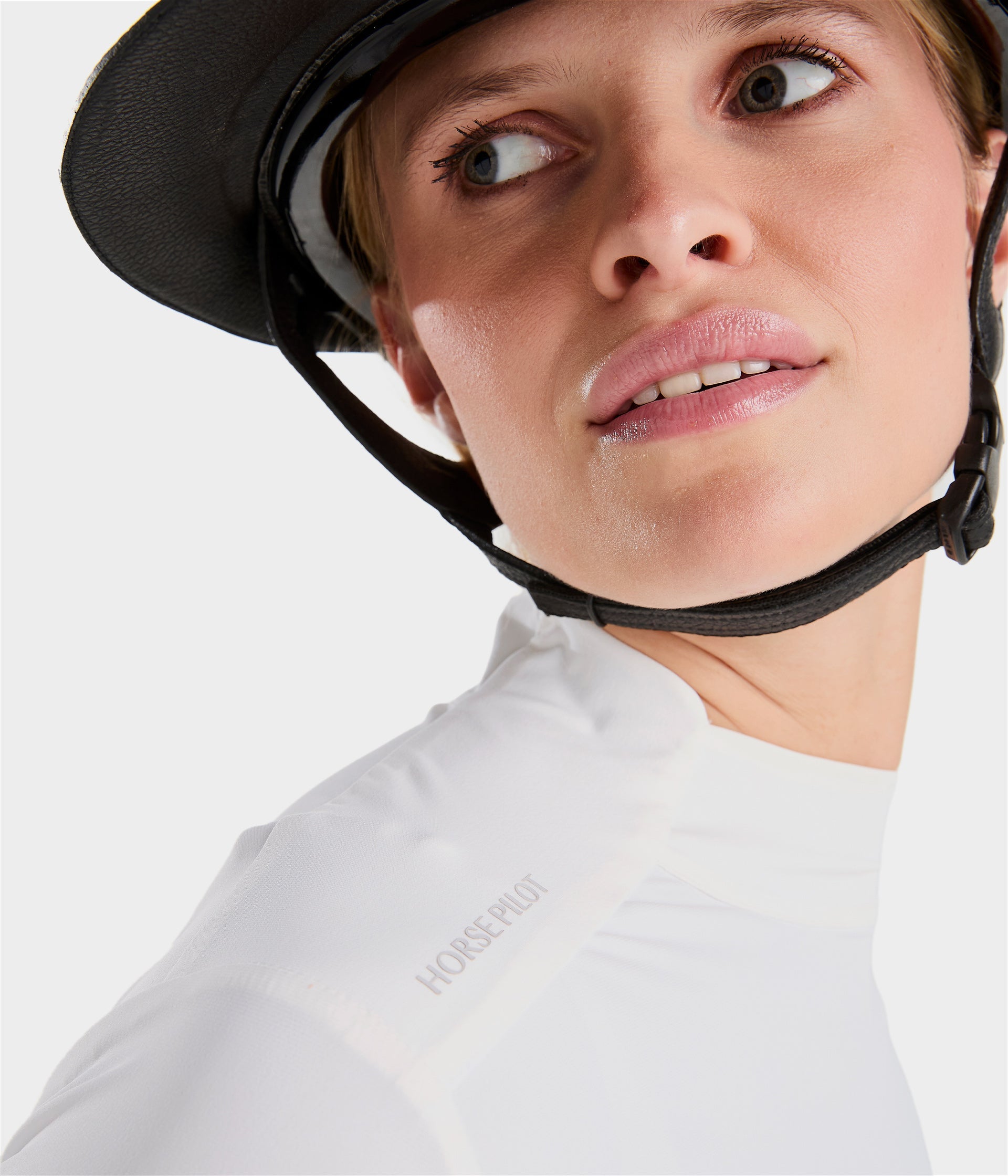 HORSE PILOT Flow Women Competition Shirt LS - White