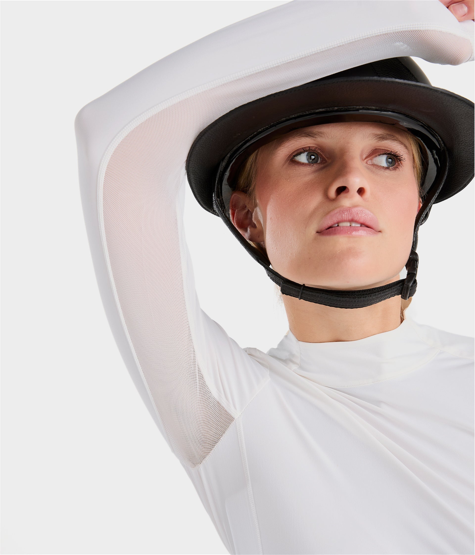 HORSE PILOT Flow Women Competition Shirt LS - White
