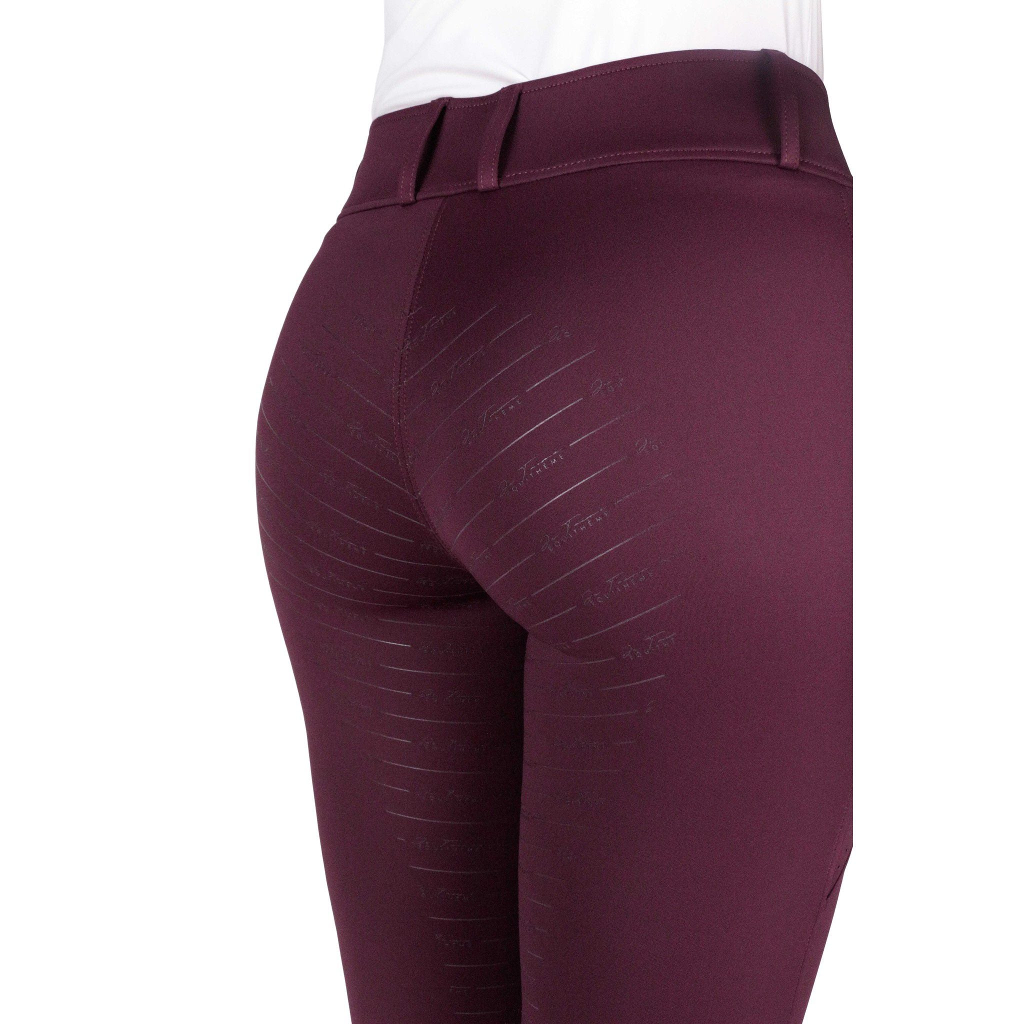 Je t’aime EQUITHÈME Elsa Breeches - Ladies Plum 979842336