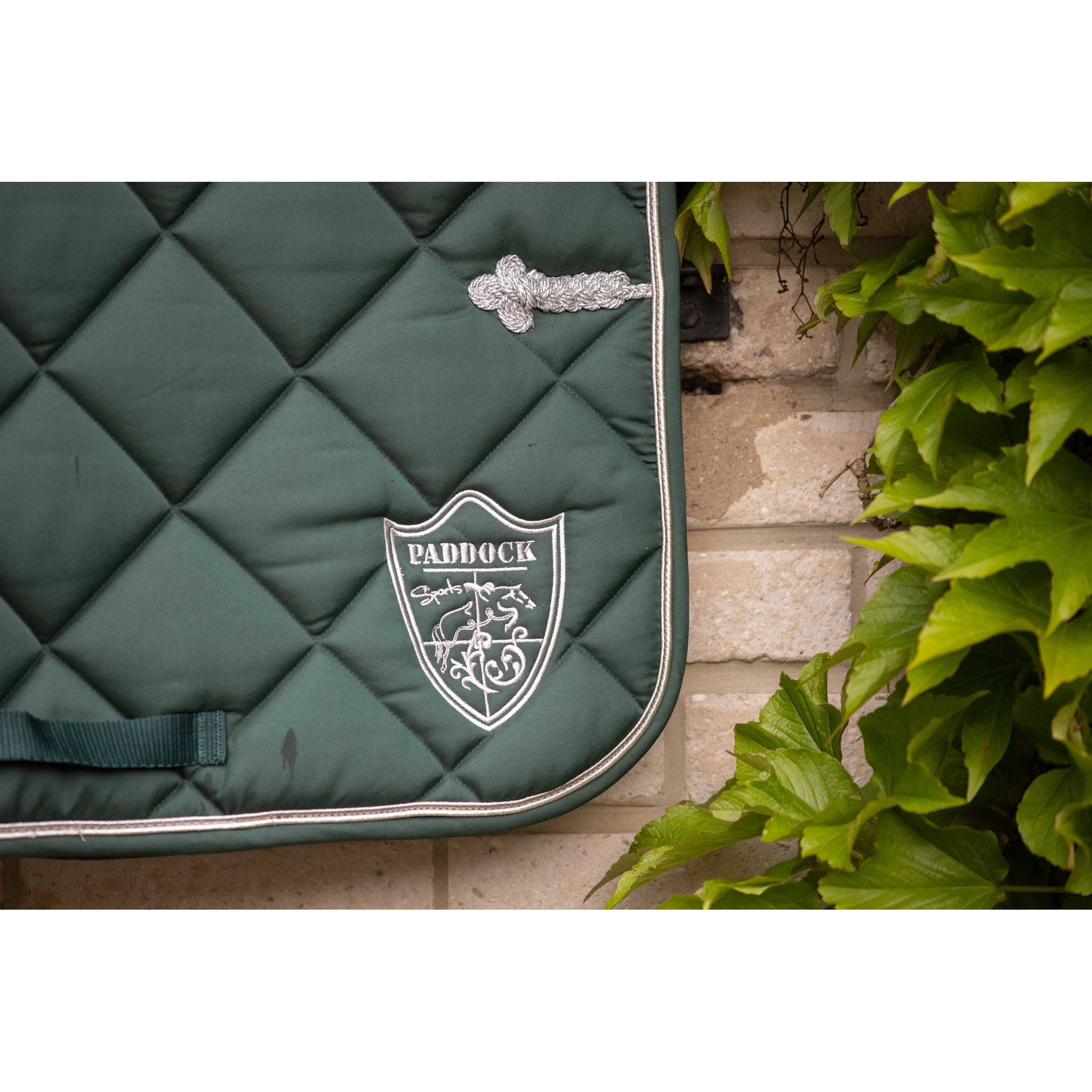 Paddock Sports Prem's Badge Dressage Saddle Pad Green - 204751009_ambi_7