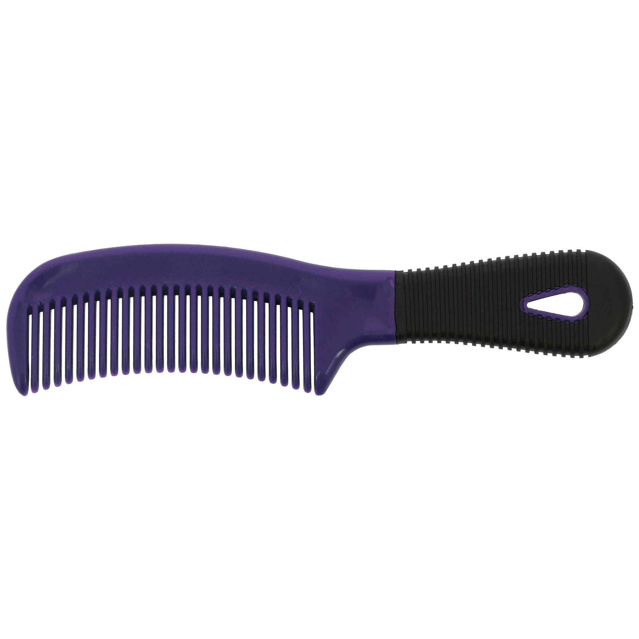 Hippo-Tonic “Soft” P.V.C. comb, large Purple 700053015