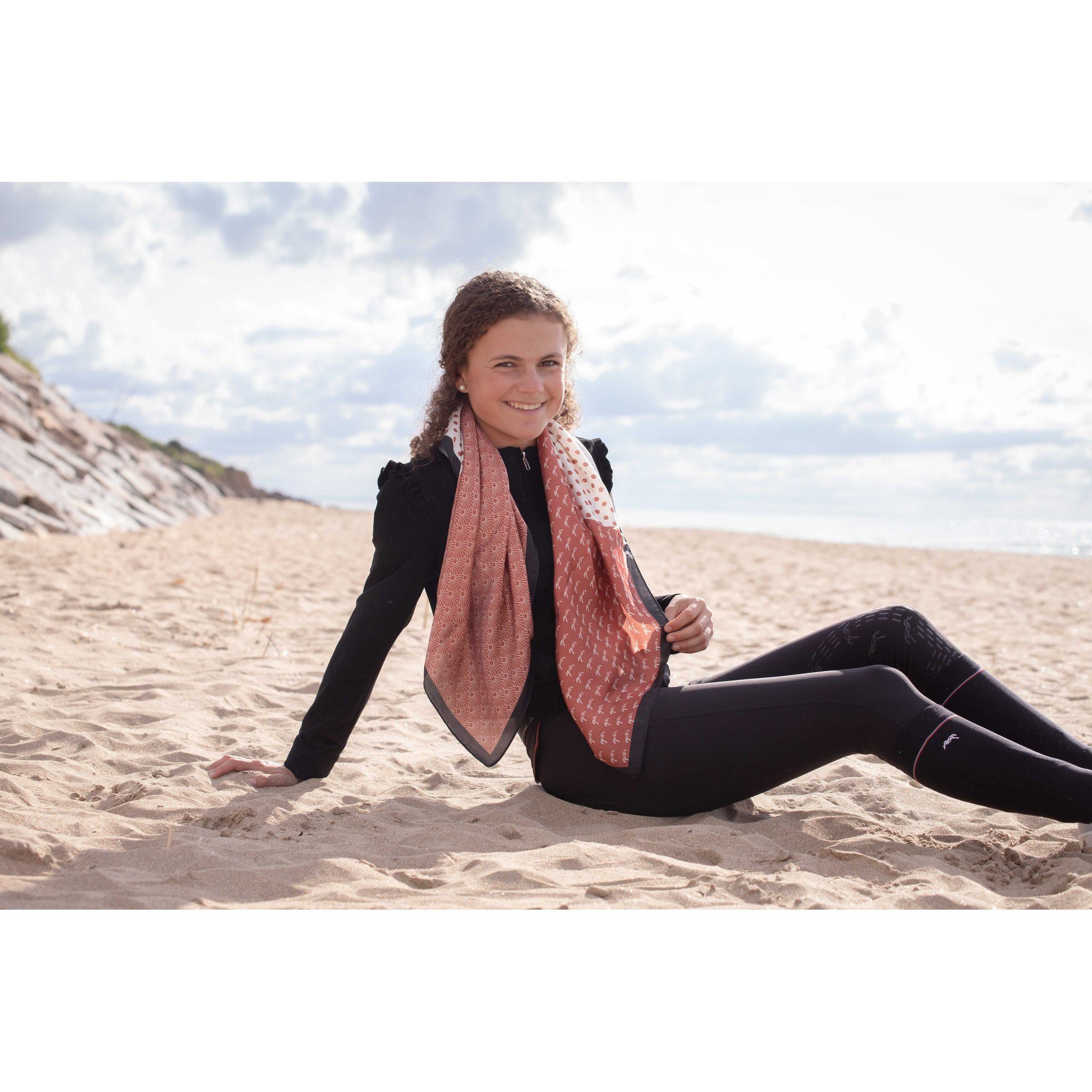 Pénélope Mya Scarf Rust / ecru 985854024