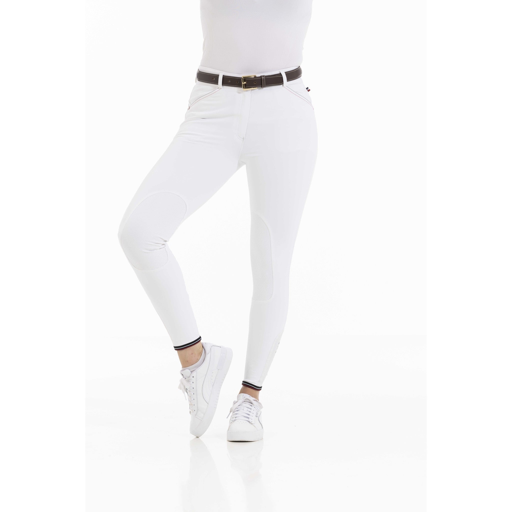 EQUITHÈME Yolande Breeches - Ladies White 979367136