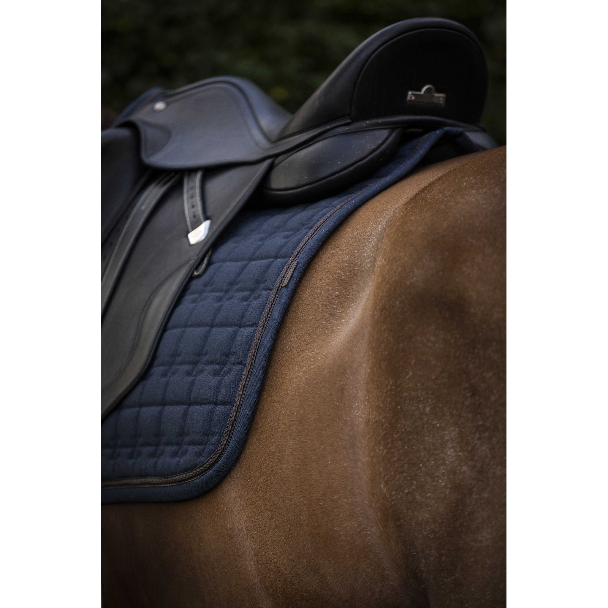 Lami-Cell Vintage saddle pad - Dressage Navy blue 220026007
