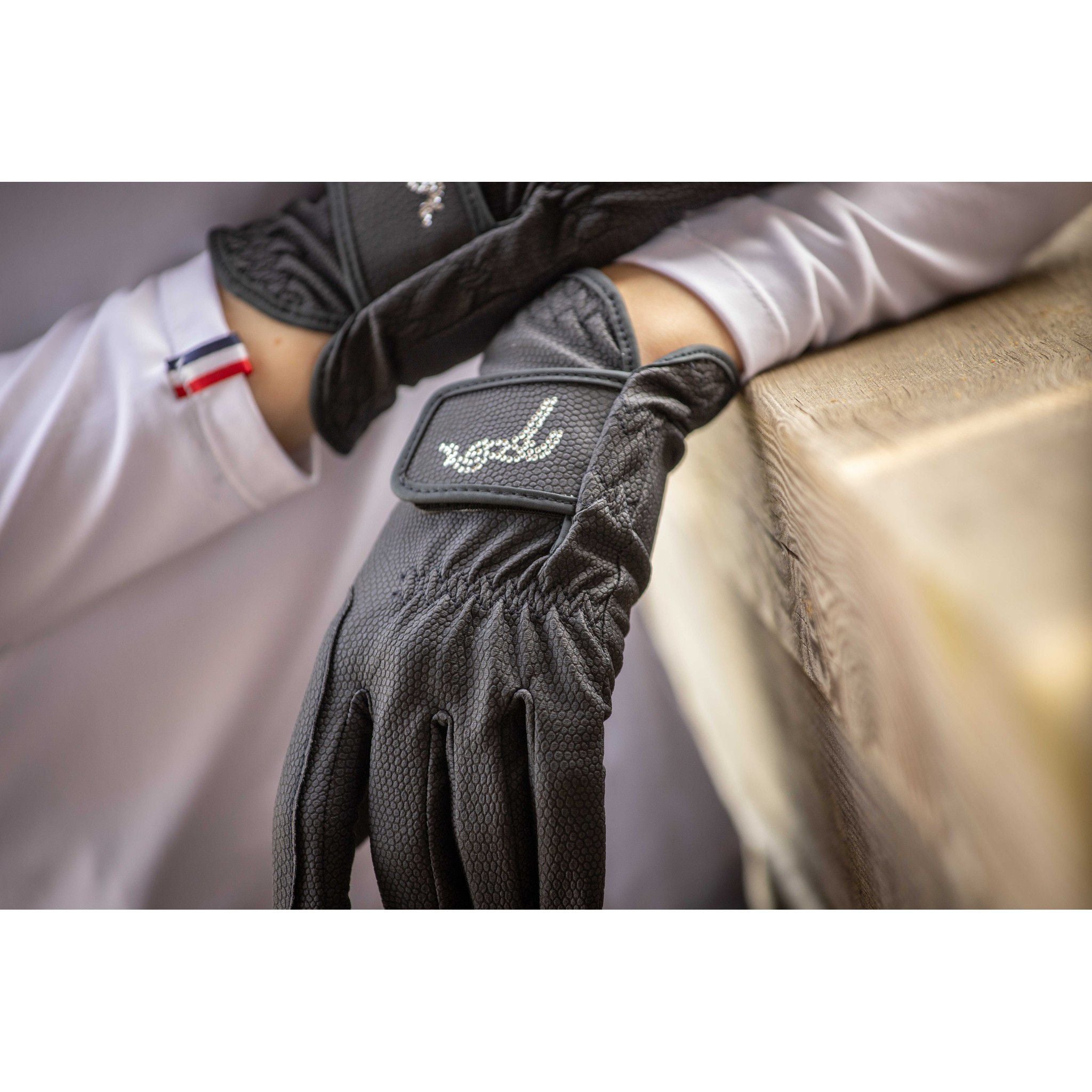 Pénélope Prisma Riding gloves - Ladies Navy blue 930805765