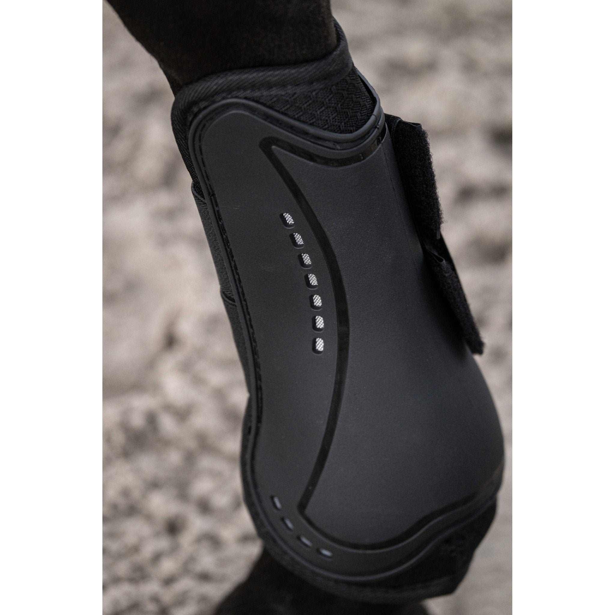 Je t'aime EQUITHÈME Fetlock + Tendon Boots Black 530820302