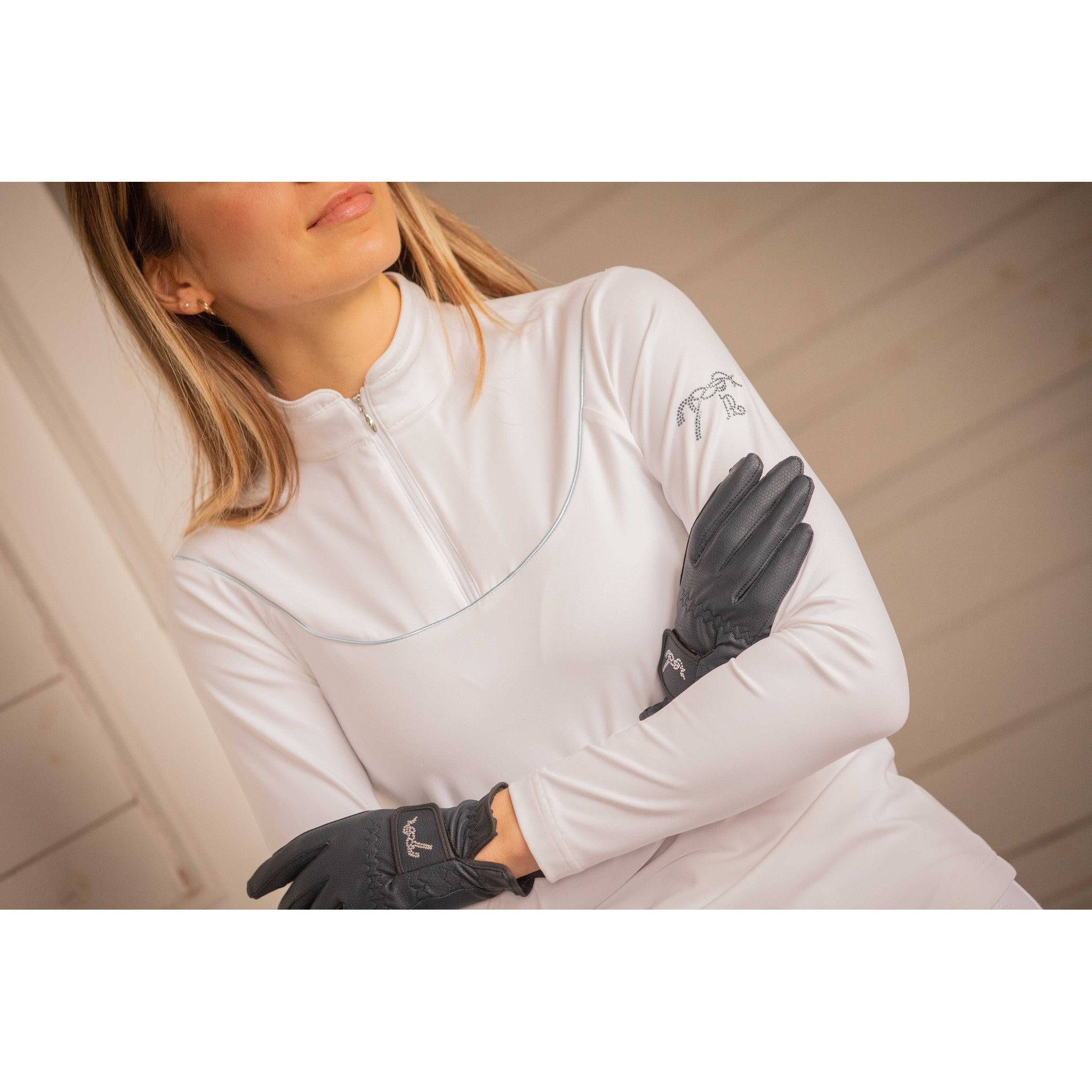 Pénélope Lyoni Riding Gloves Navy blue 930806765