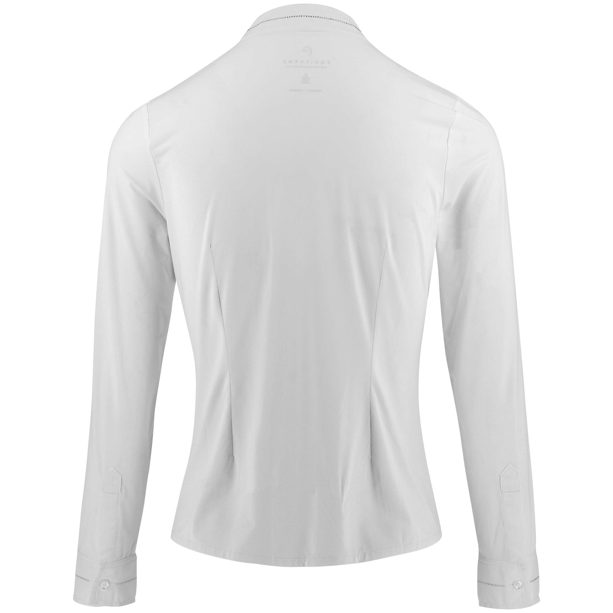 EQUITHÈME Julia Show Shirt - Ladies White 962099012