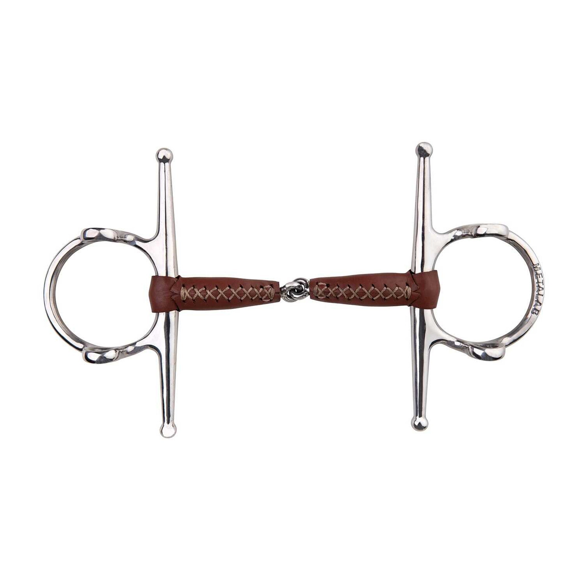 Metalab Pinchless leather Full Cheek Gag Bit 590089135