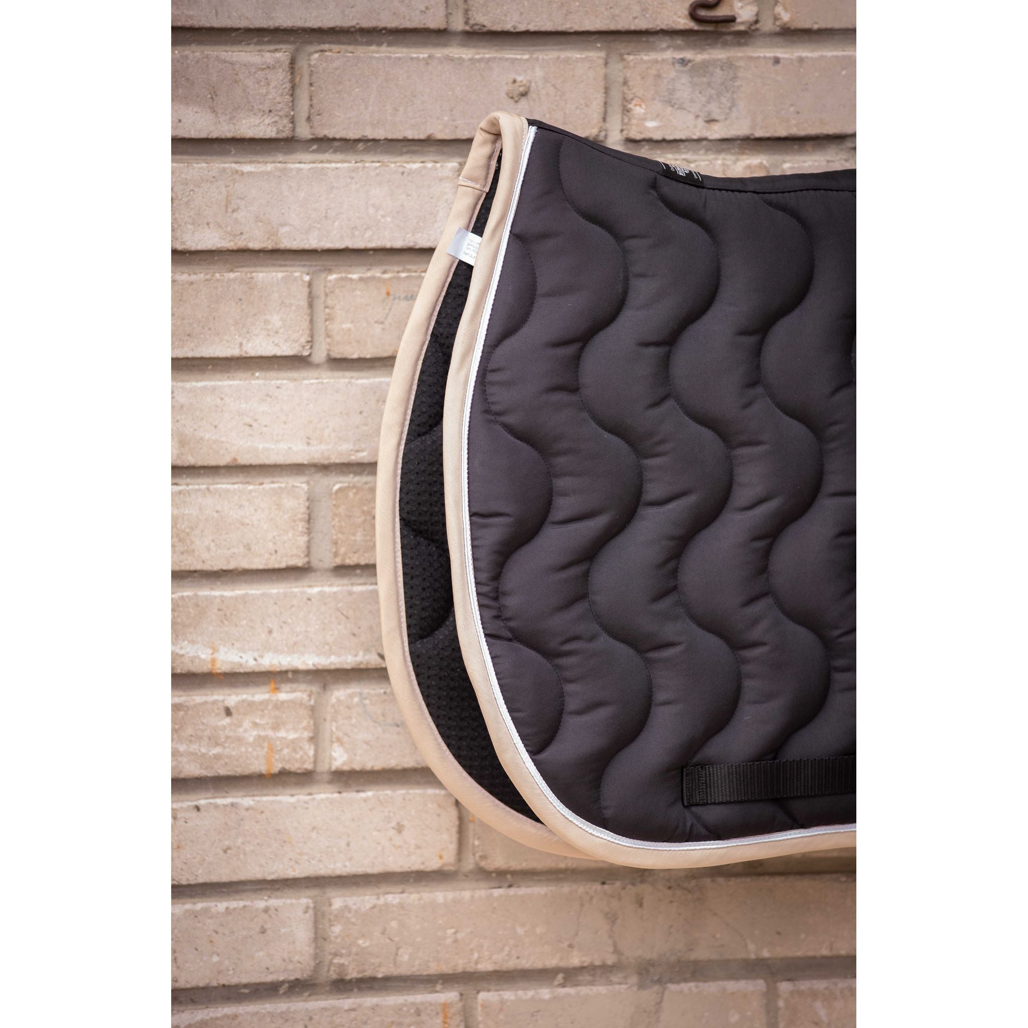 Paddock Sports Origin Saddle Pad with Crest - All-Purpose Black - 204742002_ambi_4