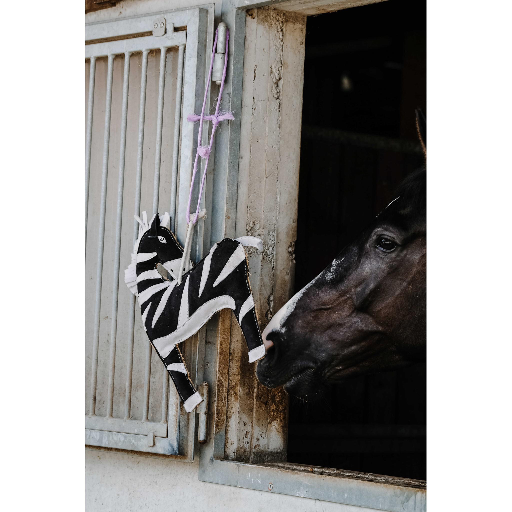 Hippo-Tonic Zèbre Horse Toy Black/white stripes 700996002