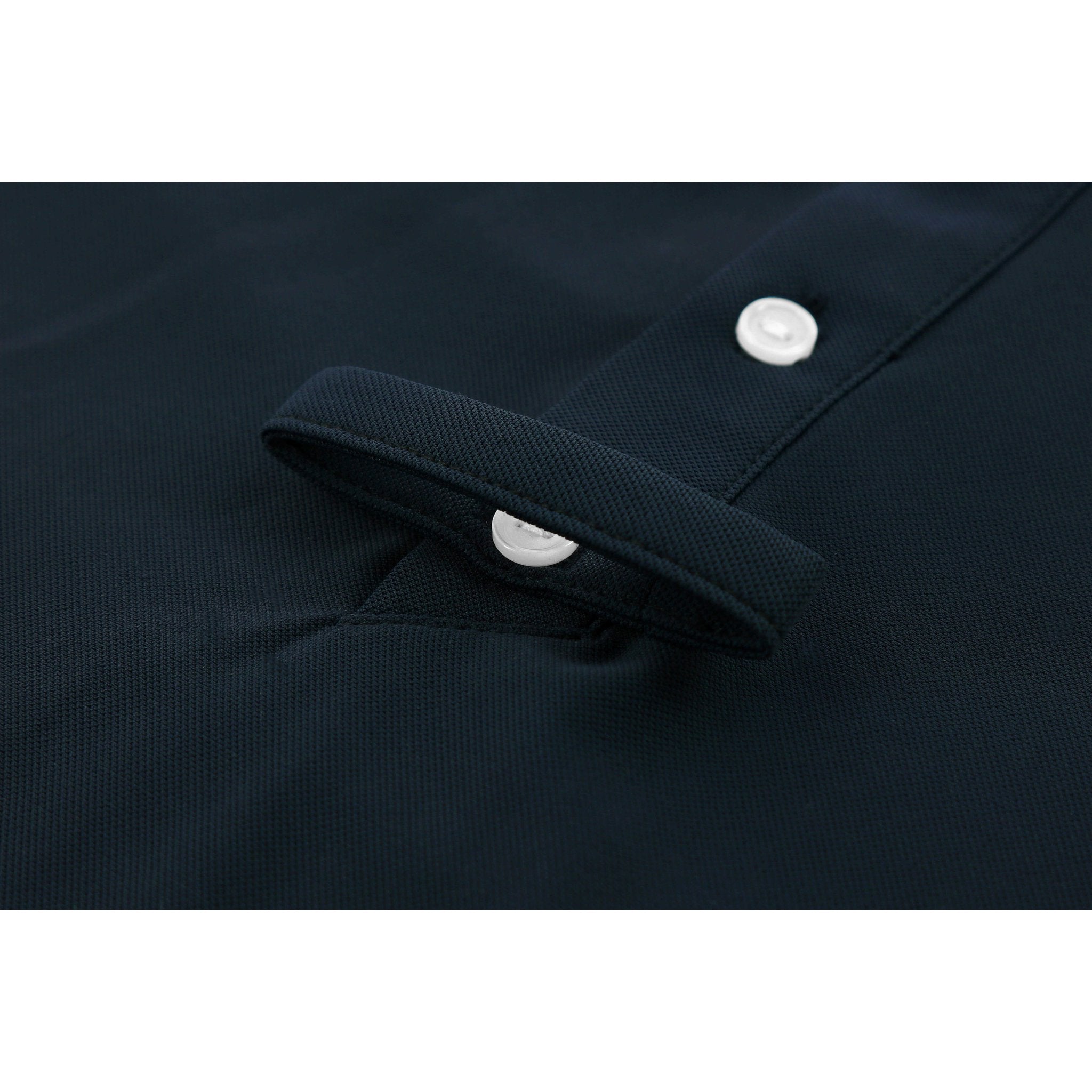 EQUITHÈME Adrien Long Sleeve Competition Polo Navy blue - 962115073_zoom_2