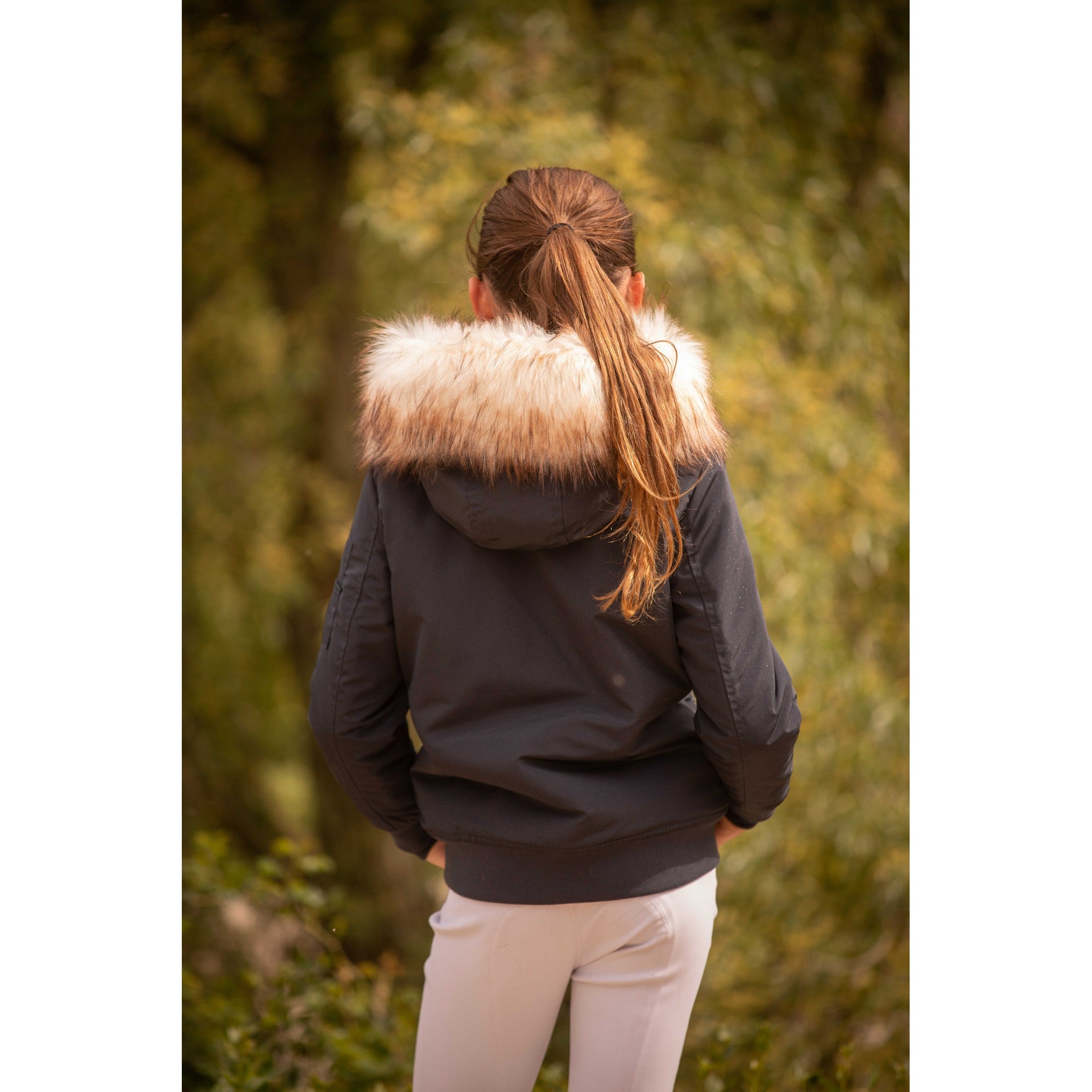 Eden by Pénélope Lyon Bomber jacket Glitter - Children Navy glitter 980001710