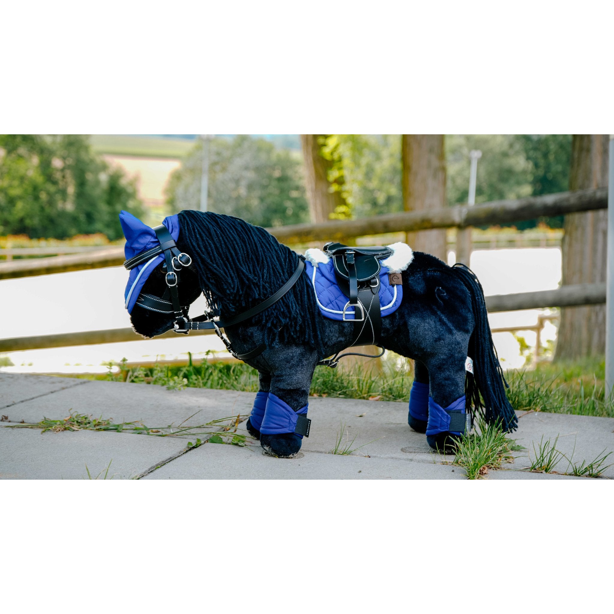 PONY ACADEMY Mini Shock Absorber Navy blue - 901421007_ambi_2