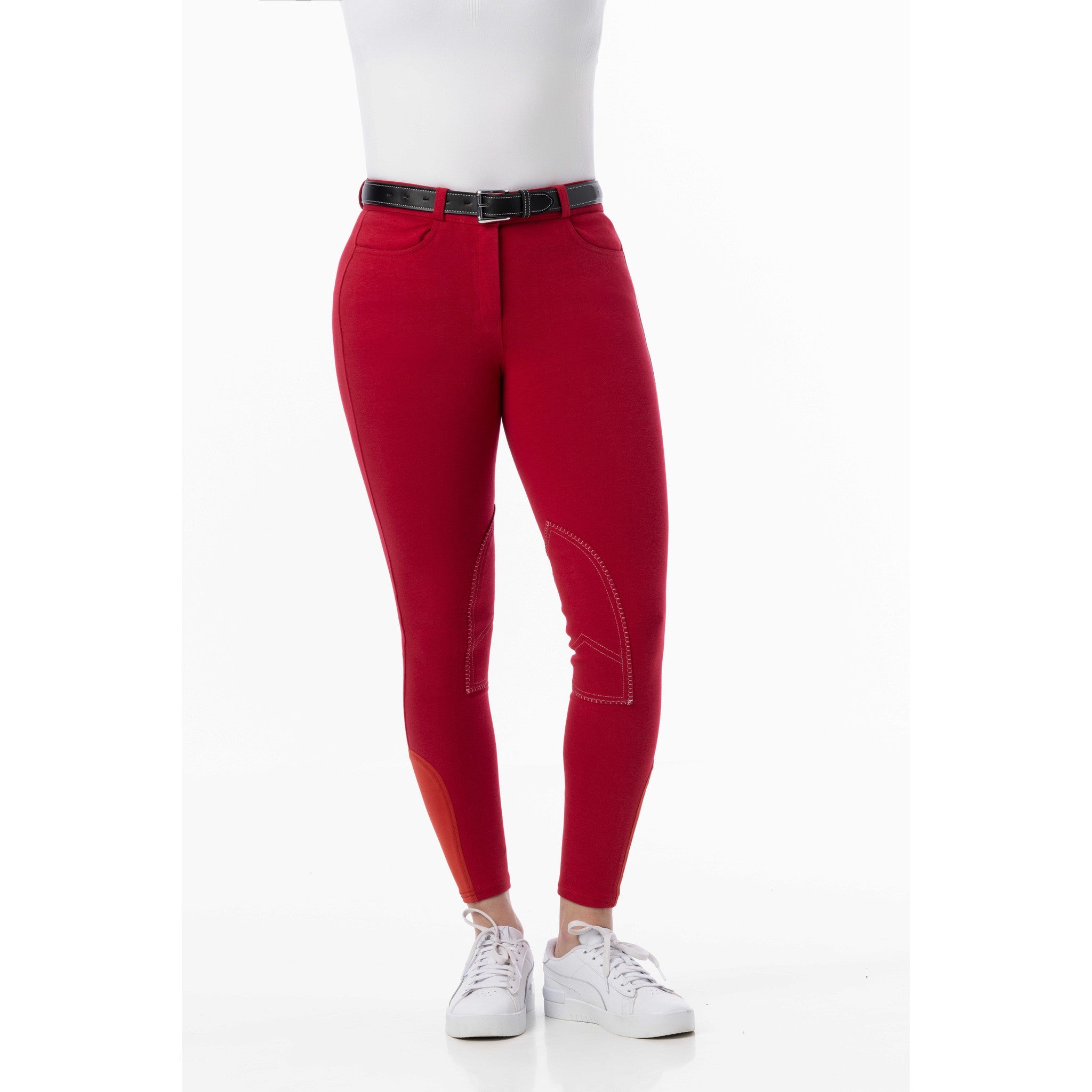 Riding World Alexandrie Breeches - Ladies Red 989412336