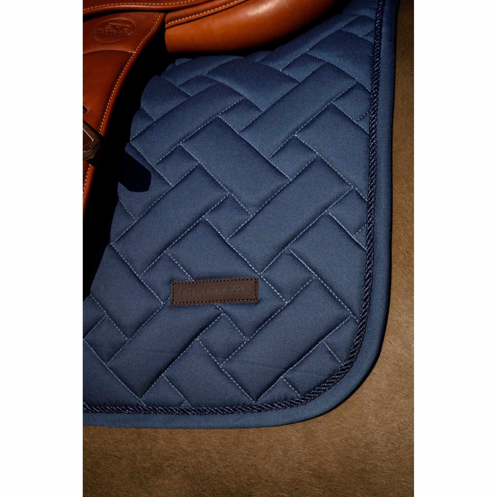 EQUITHÈME Starlet All-Purpose Saddle Pad Navy blue - 204027007_ambi_3