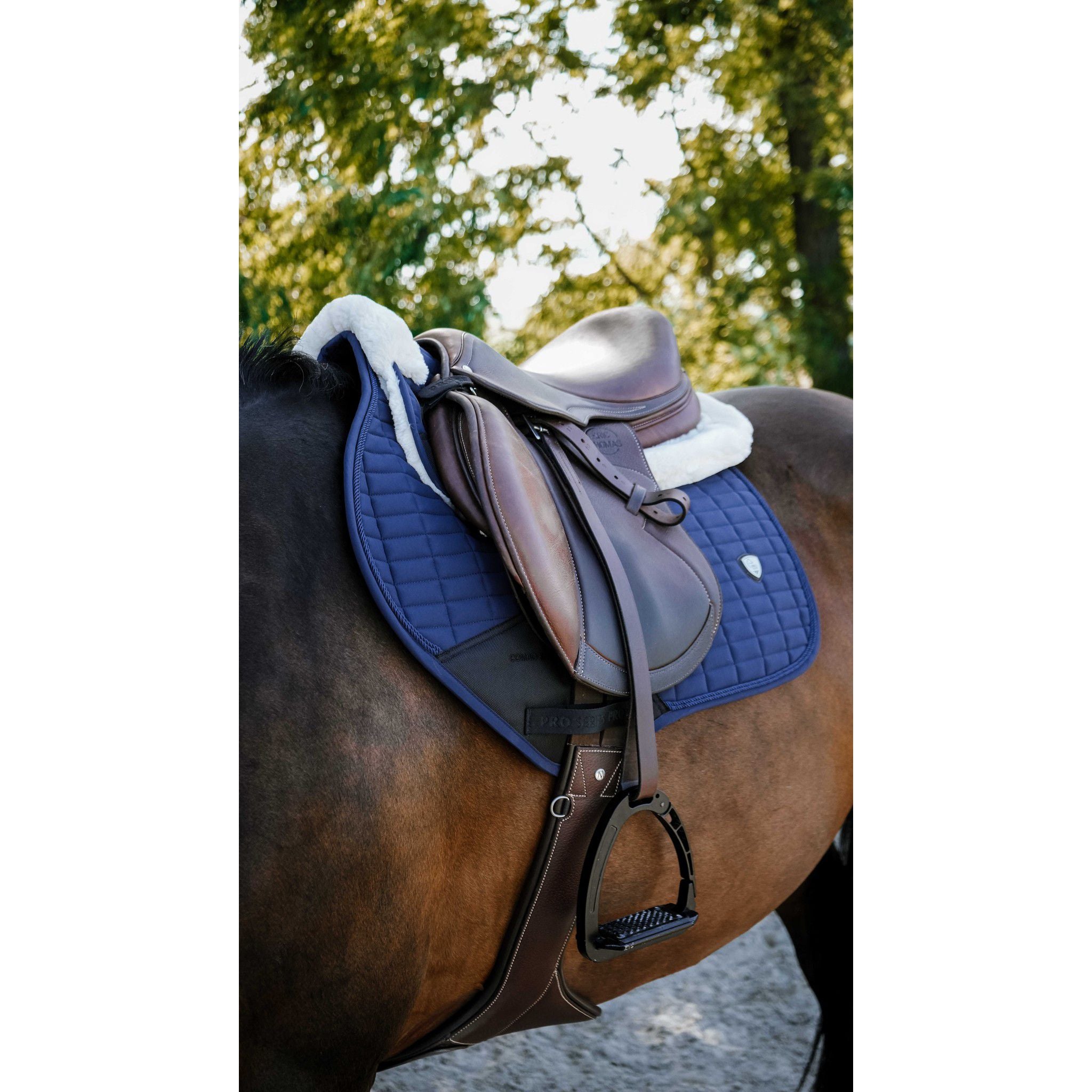 Pro Series Combo Master Saddle Pad - All purpose Navy blue 204015307