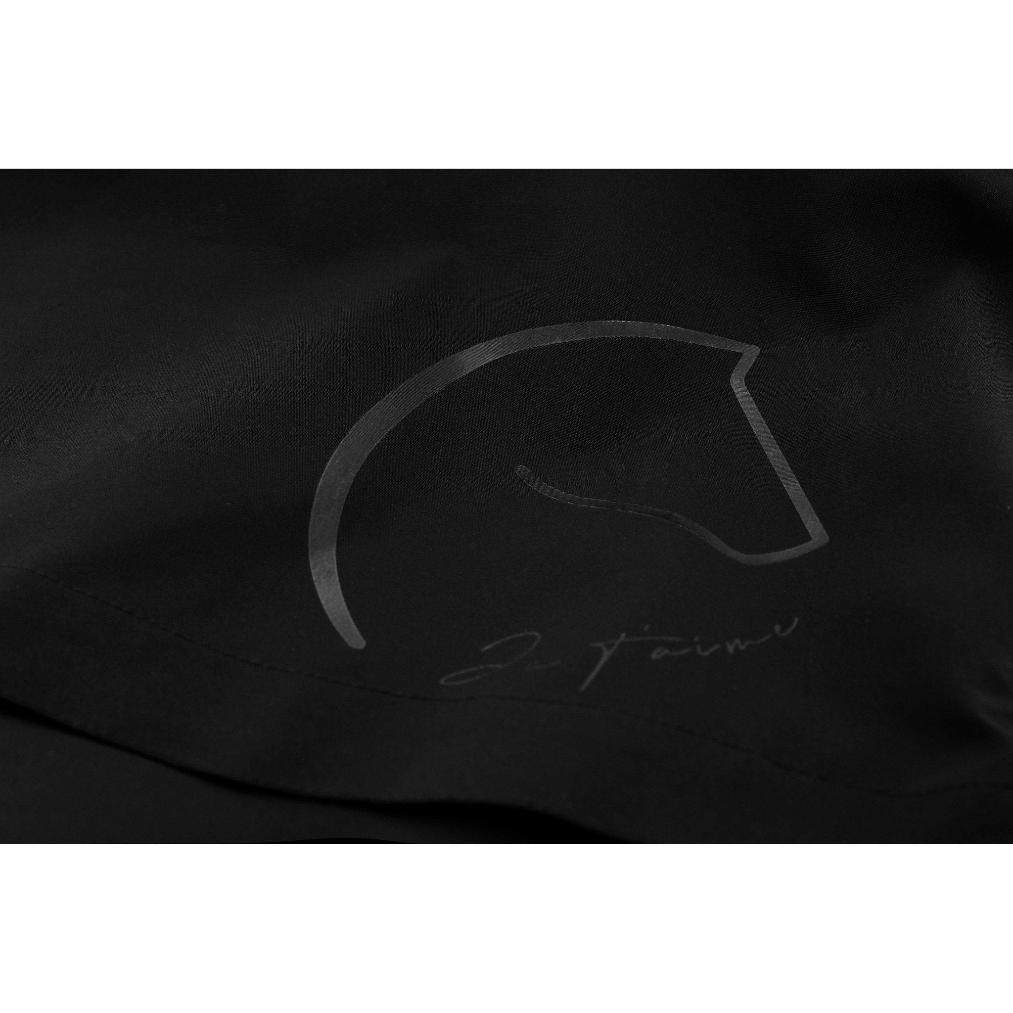 EQUITHÈME "Je t'aime" Waterproof Jacket – Astrid Black 978735022